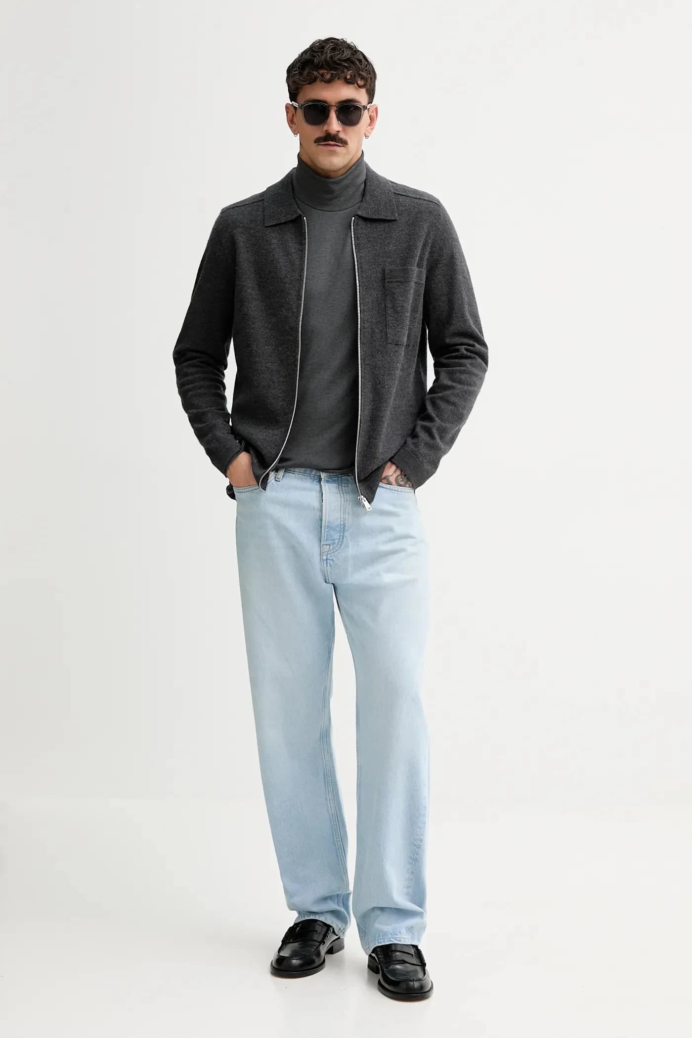 Кардиган с шерстью - фото 2