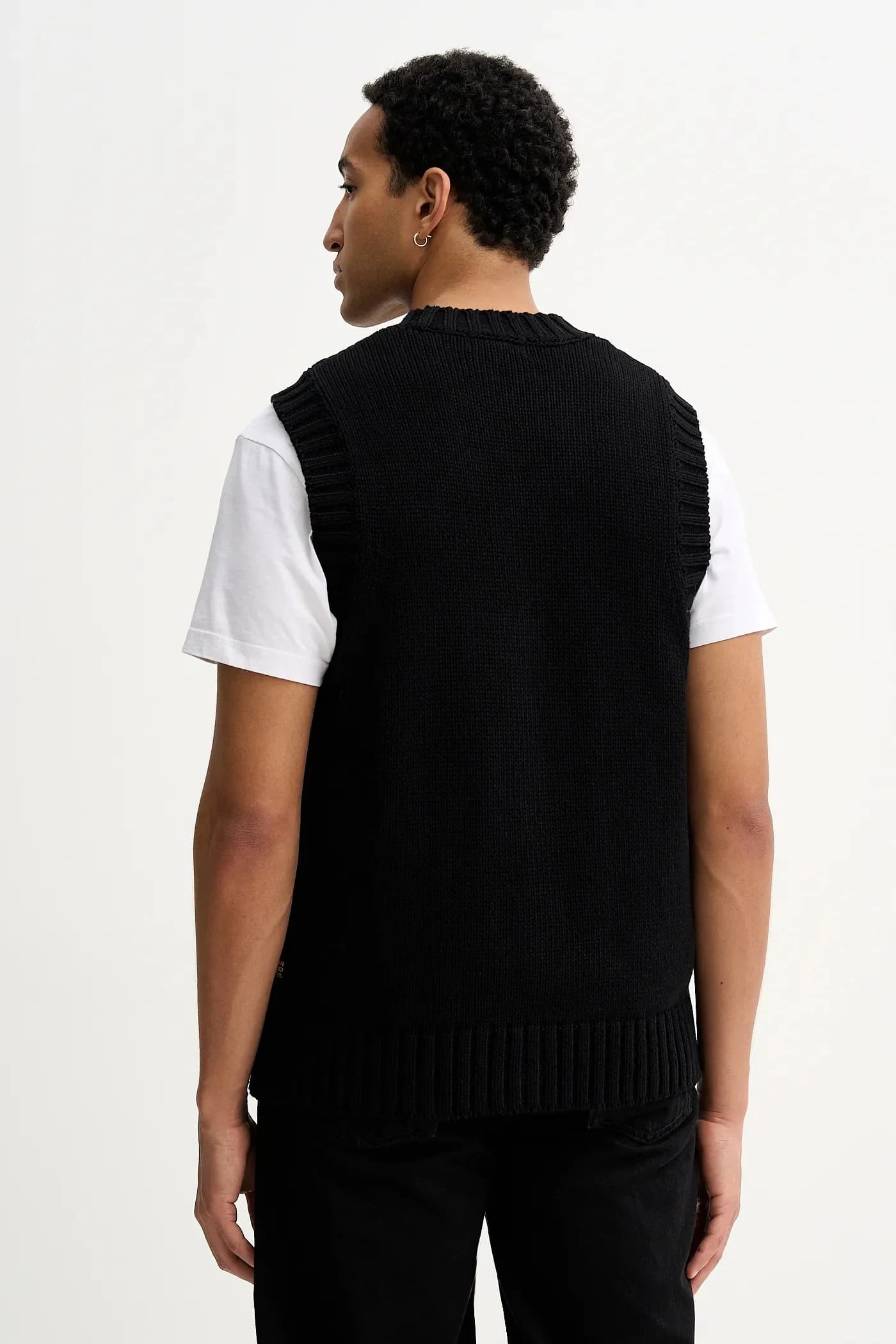 Тяжелый хлопковый жилет - фото 3