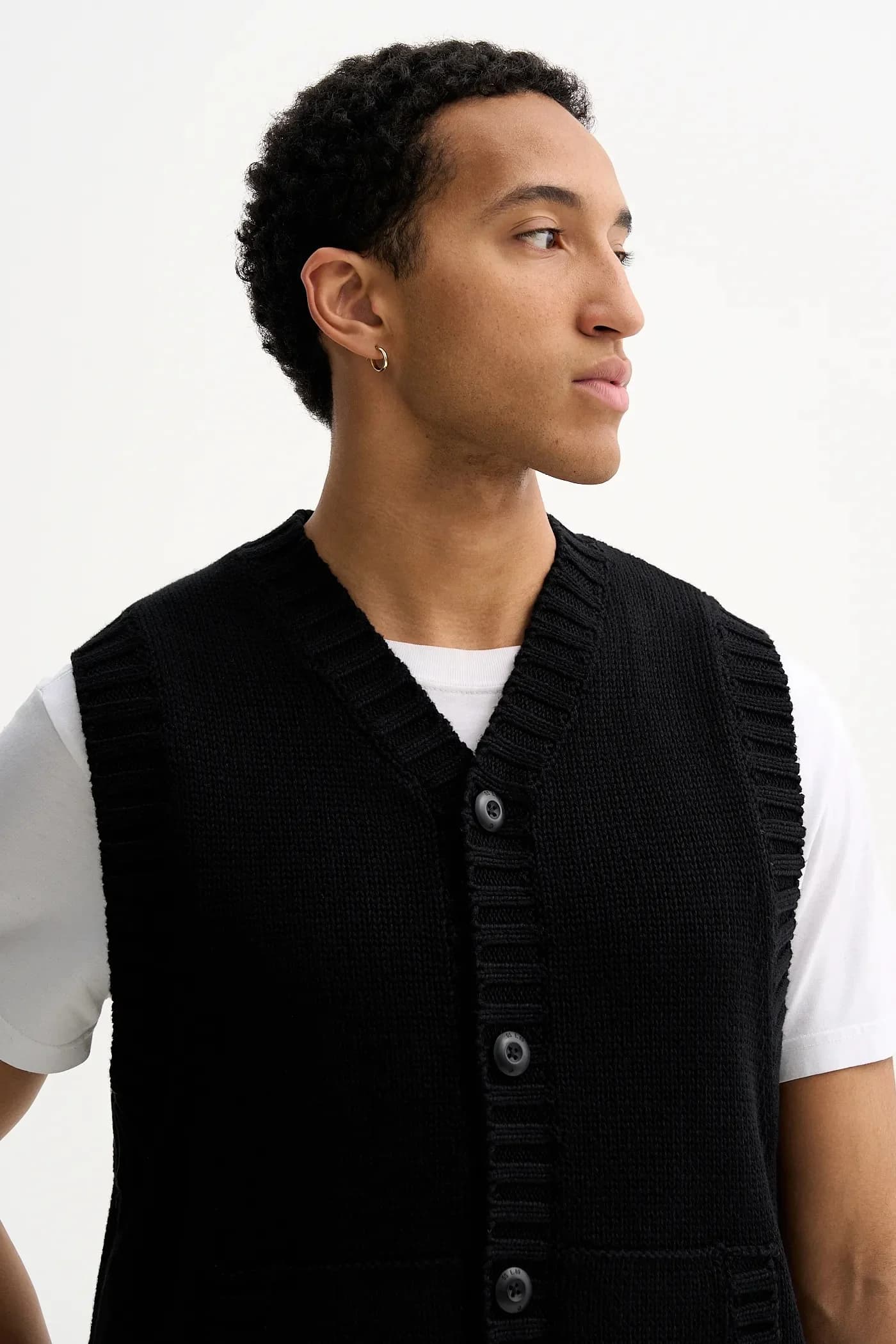 Тяжелый хлопковый жилет - фото 4