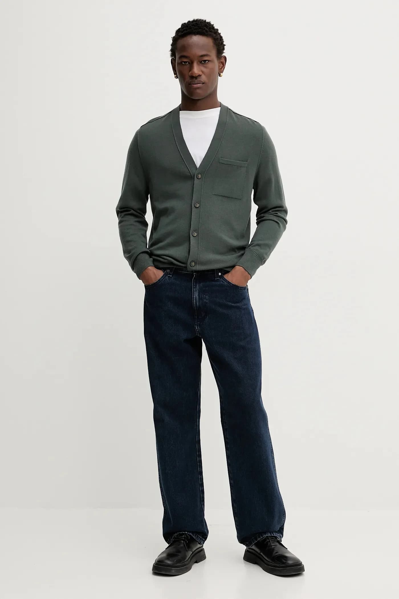 Шерстяной кардиган - фото 2