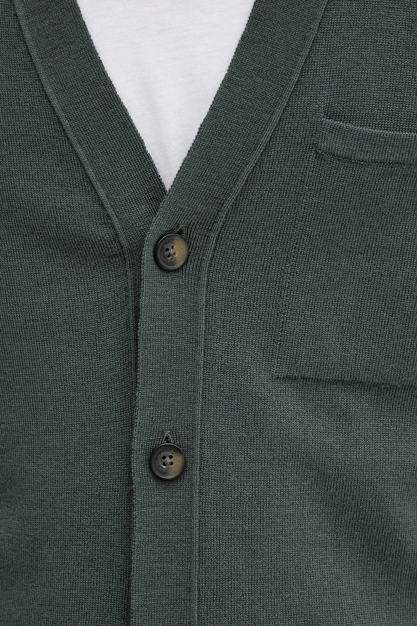 Шерстяной кардиган - фото 5