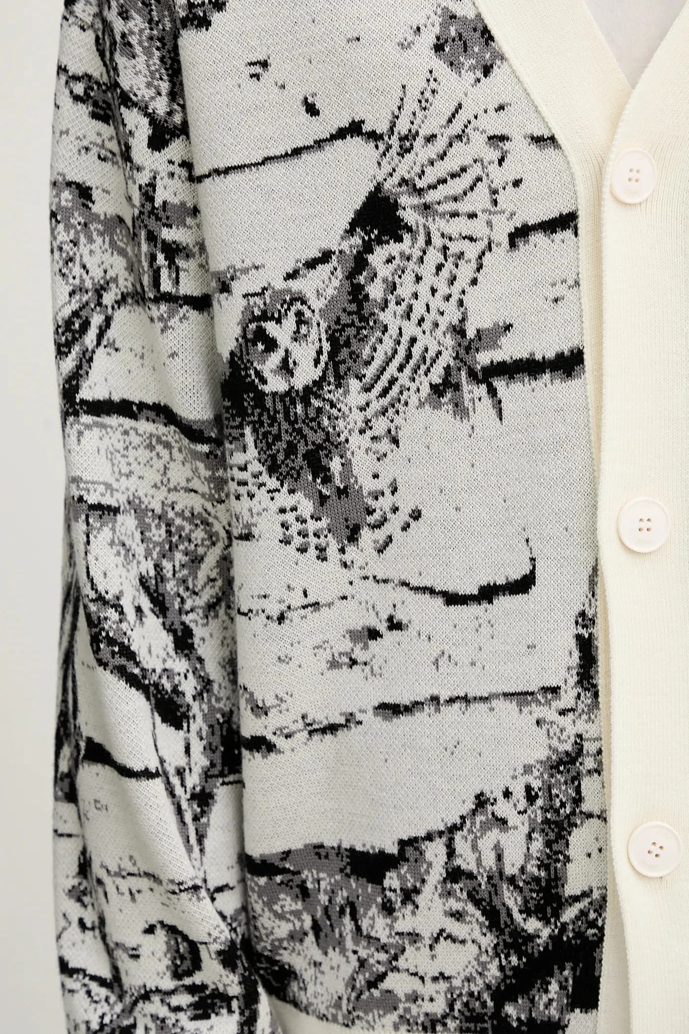 Кардиган из шерсти Сервот - фото 5