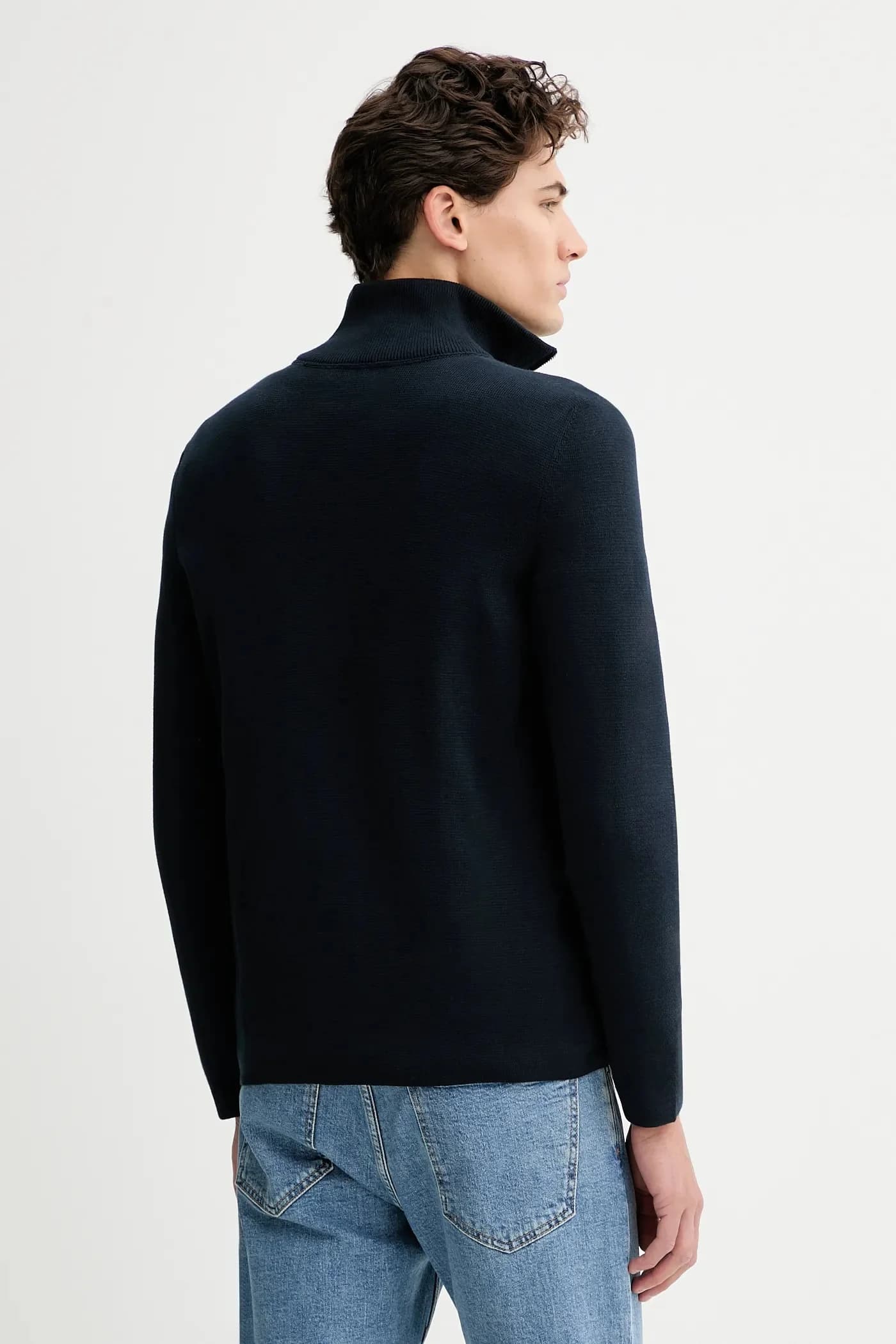 Хлопковый свитер - фото 3