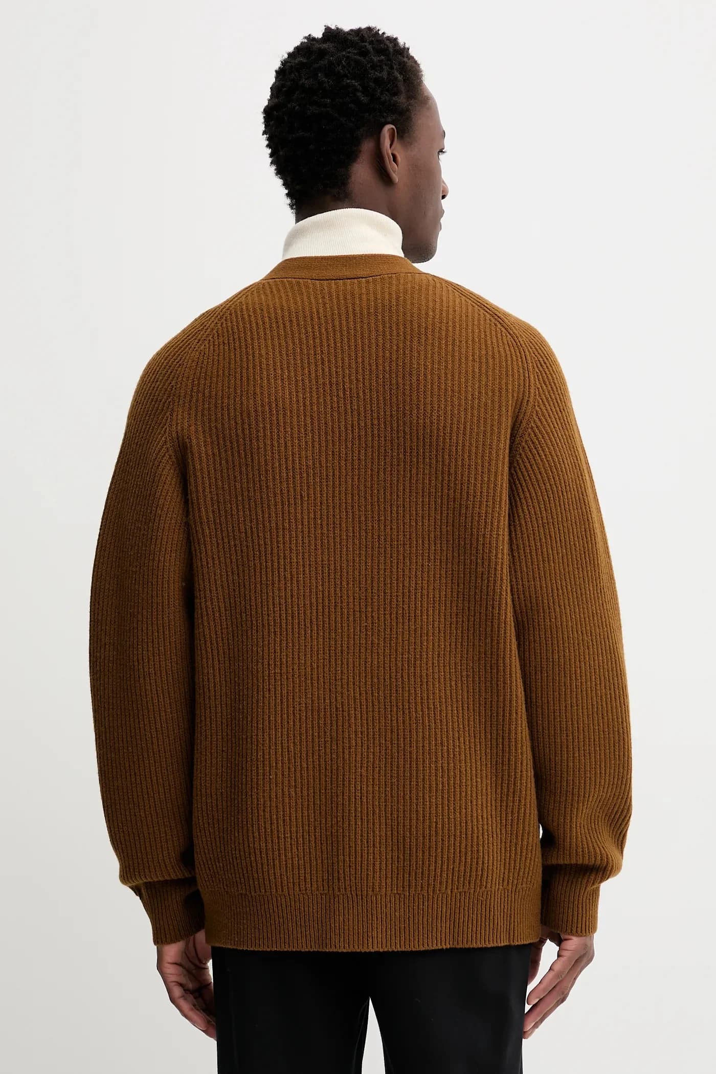 Шерстяной кардиган - фото 3