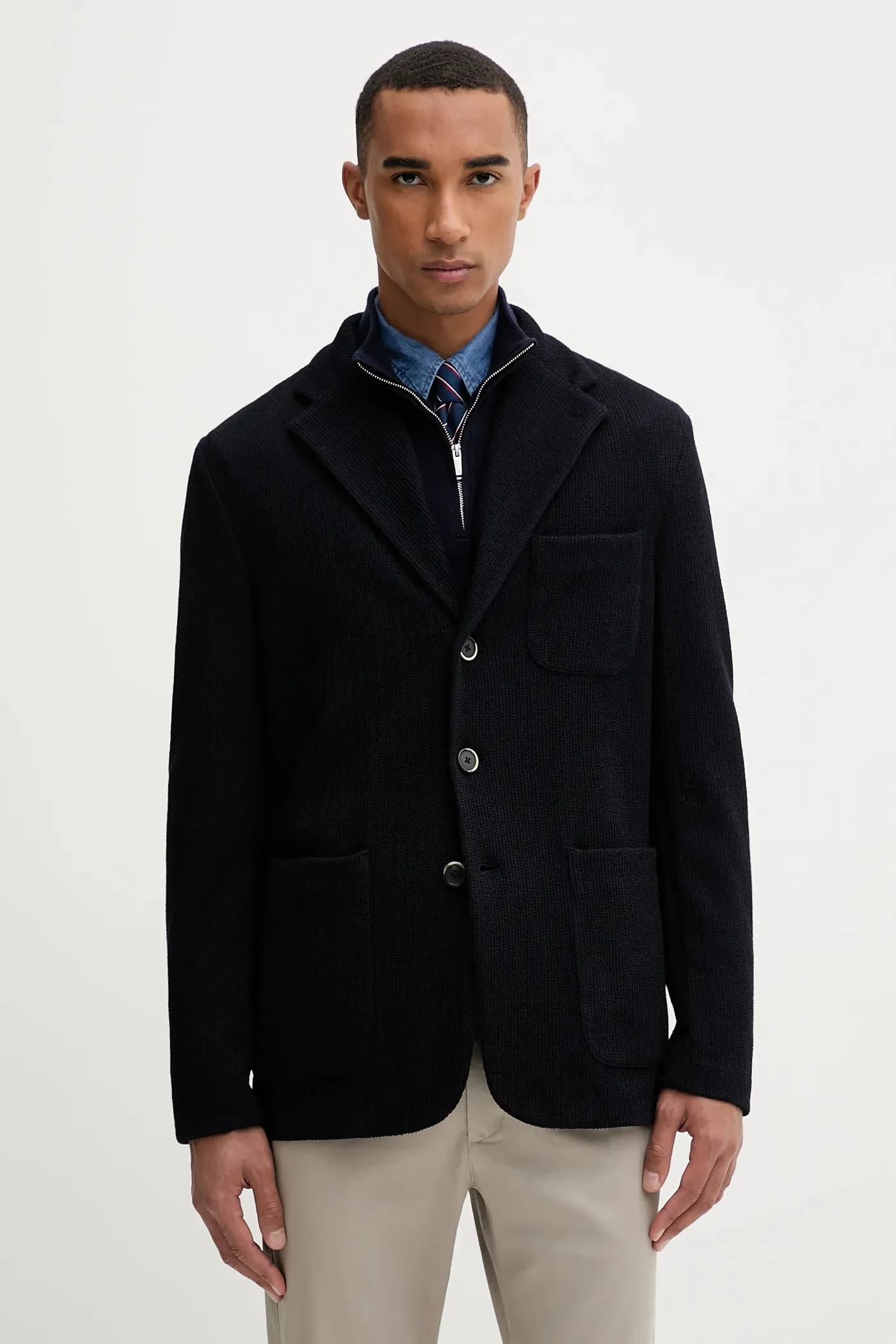 Шерстяной свитер Giacca Torceo