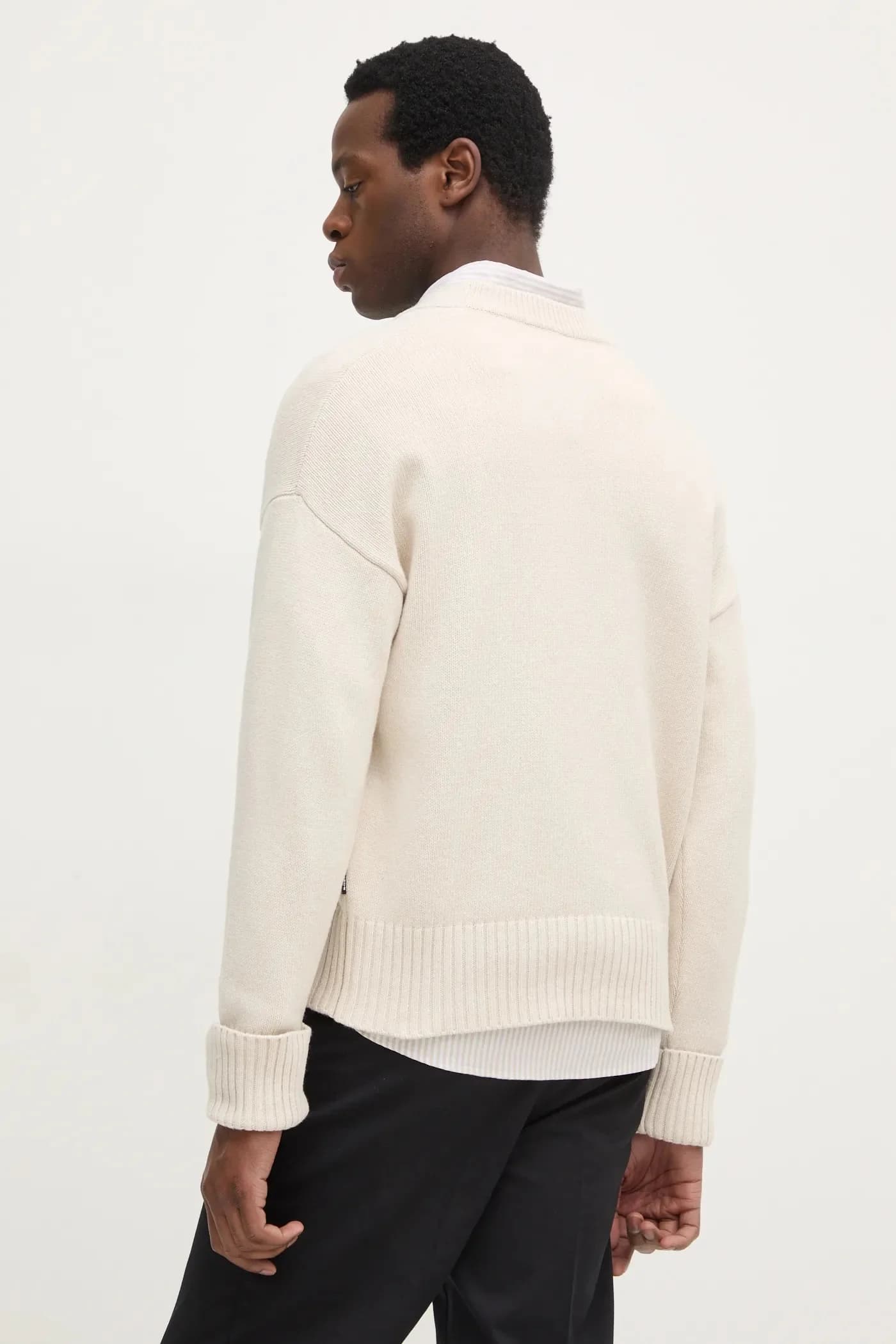 Кардиган из смесовой шерсти - фото 3