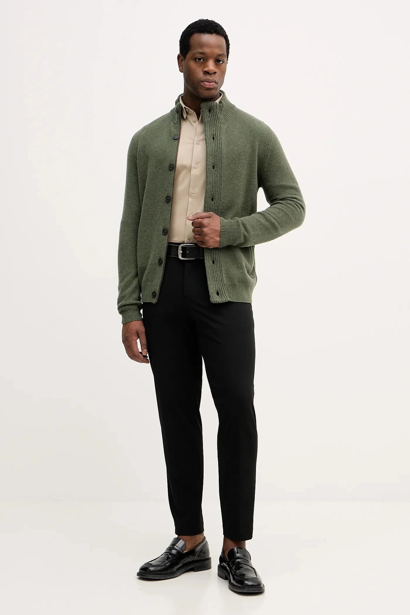 Шерстяной кардиган - фото 2