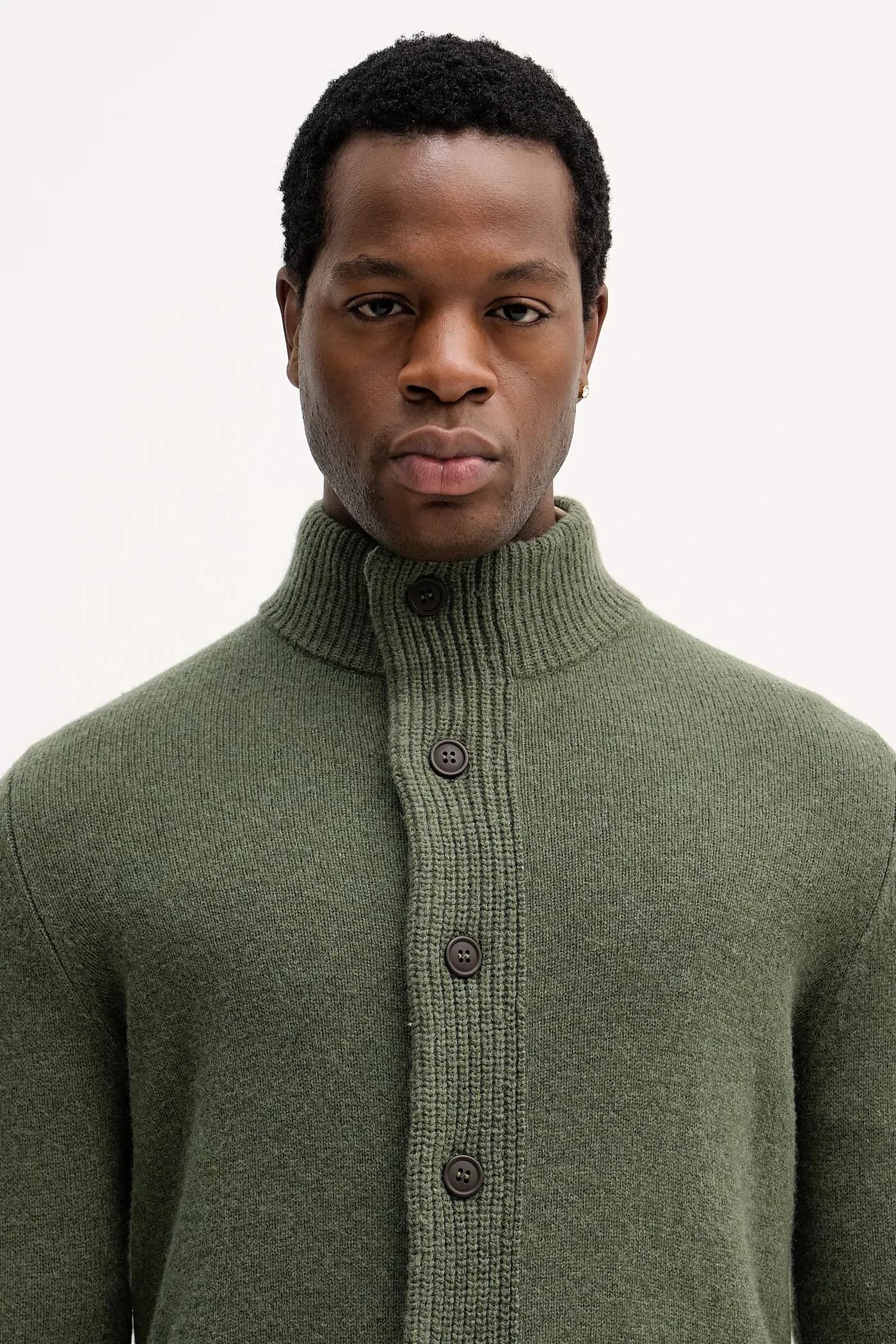 Шерстяной кардиган - фото 4