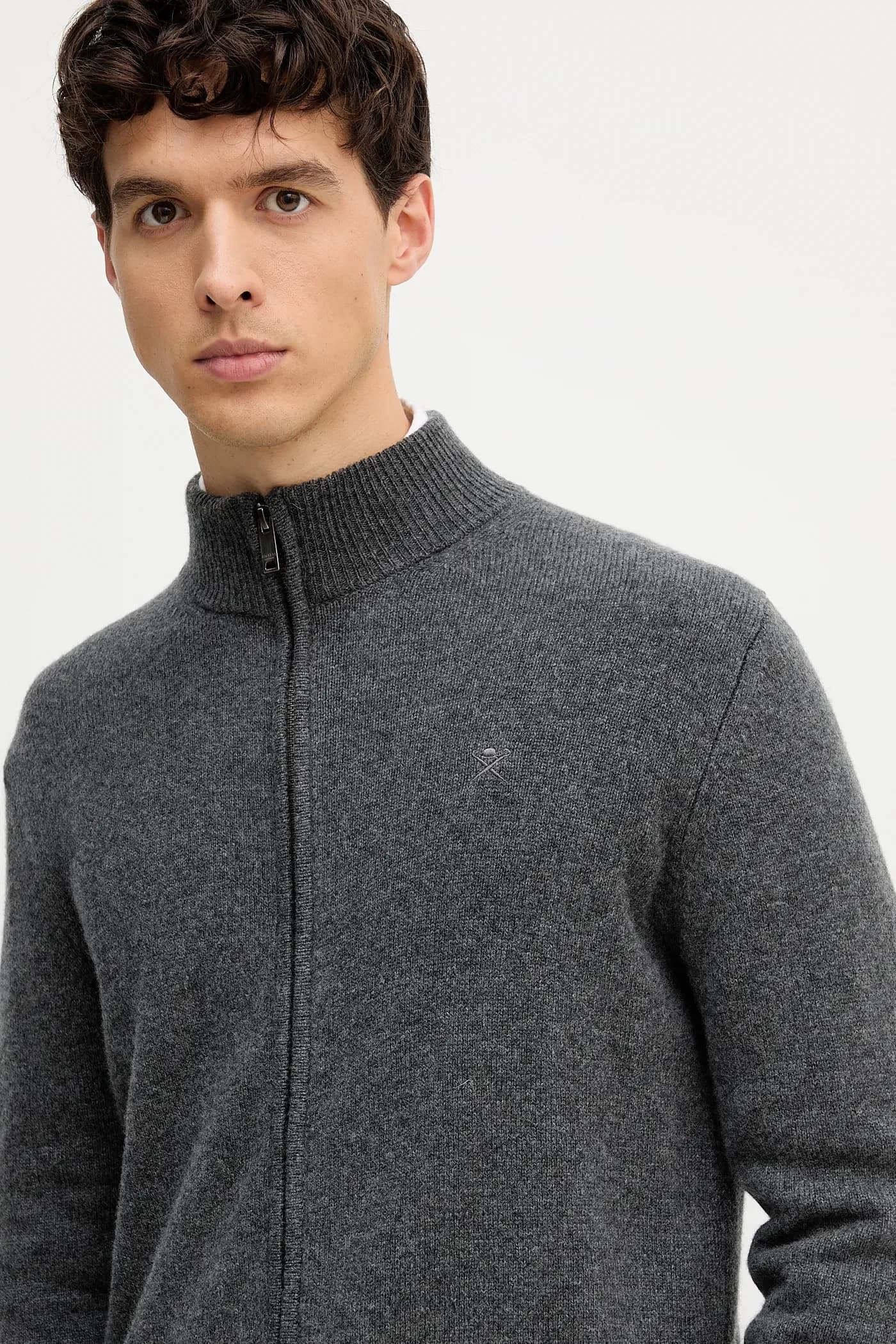 Шерстяной кардиган - фото 4