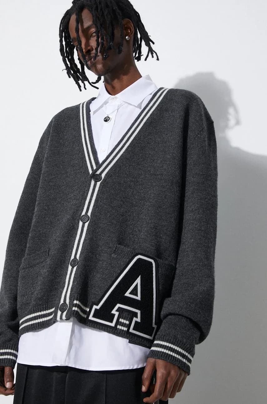 Кардиган накладной вязки - фото 5