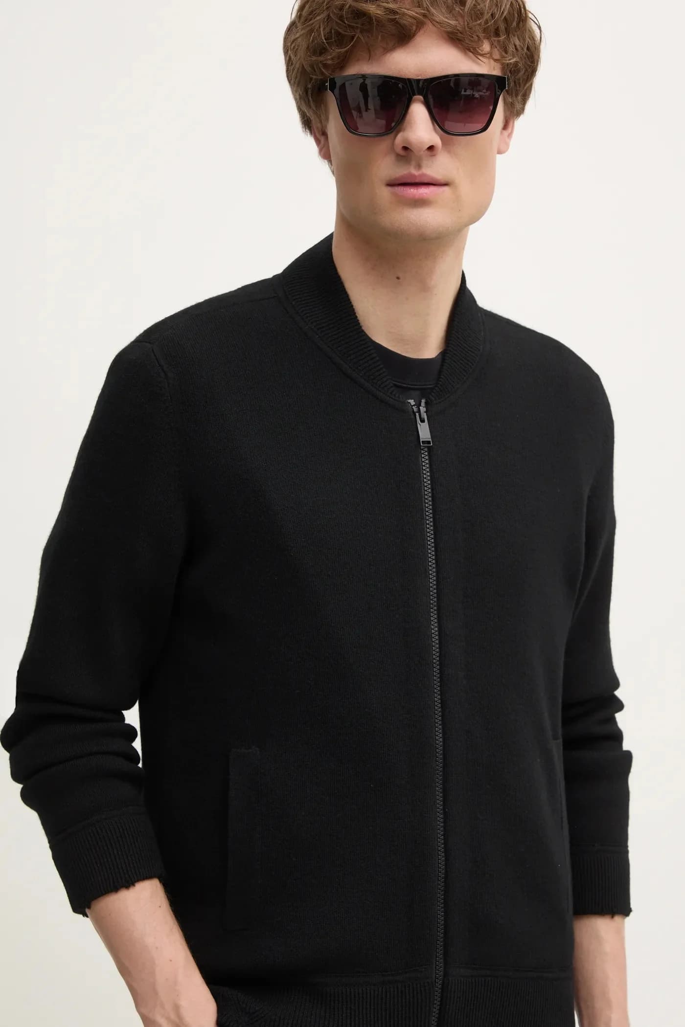 Шерстяной кардиган