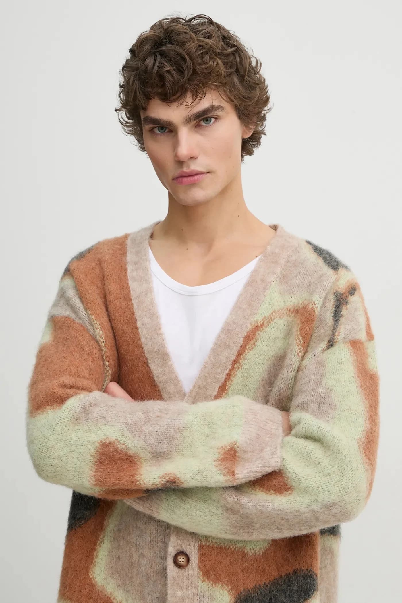 NESSIN шерстяной кардиган - фото 4