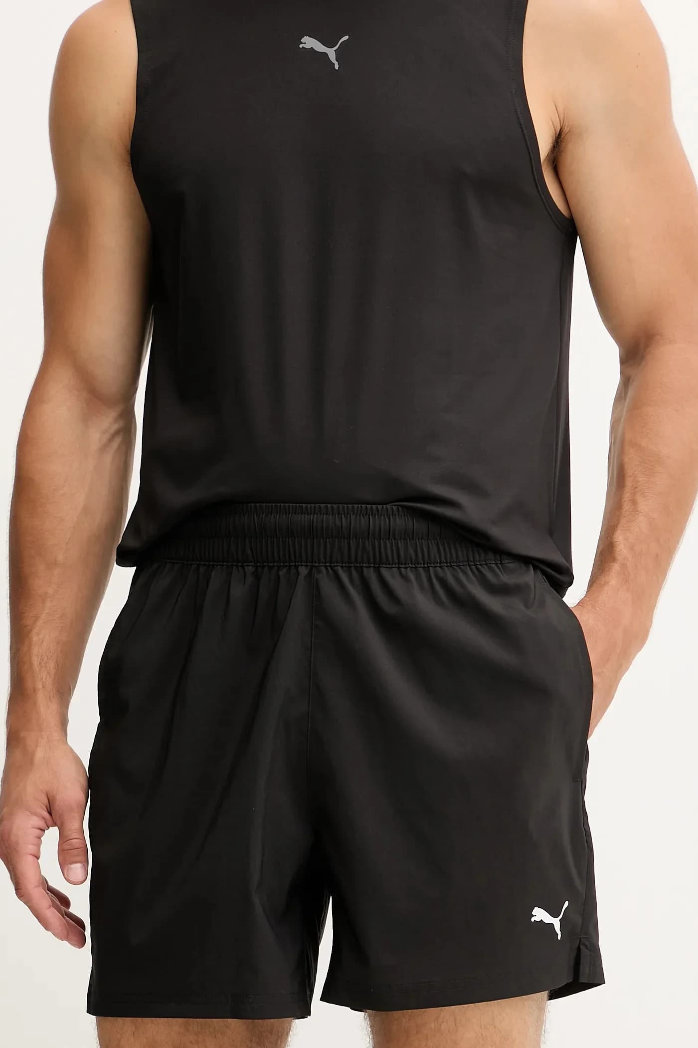 Тканые тренировочные шорты