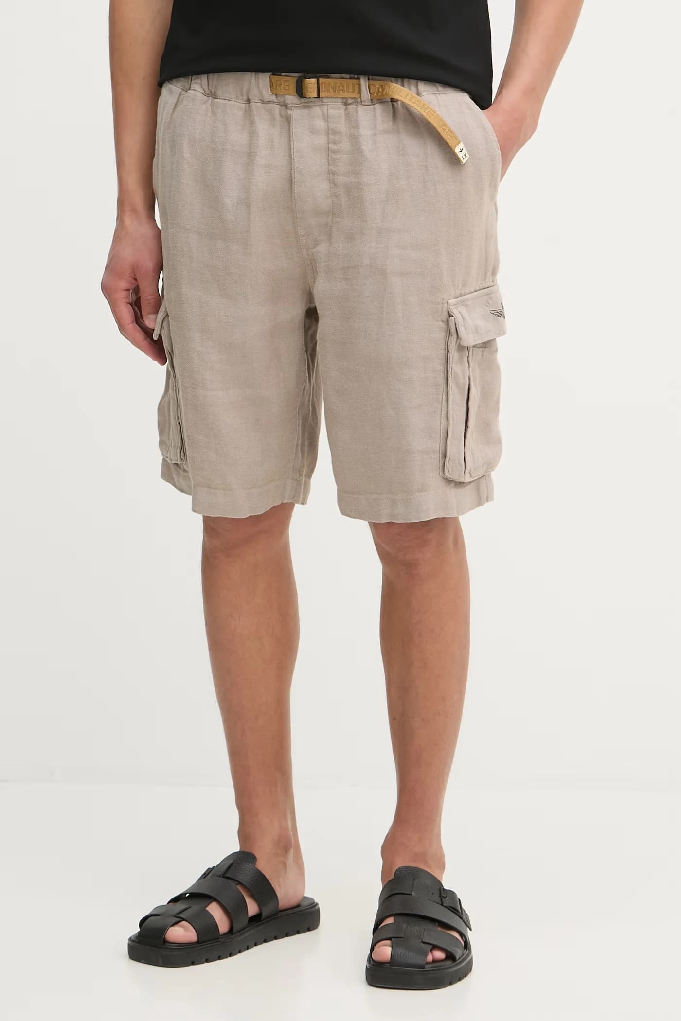 Льняные шорты