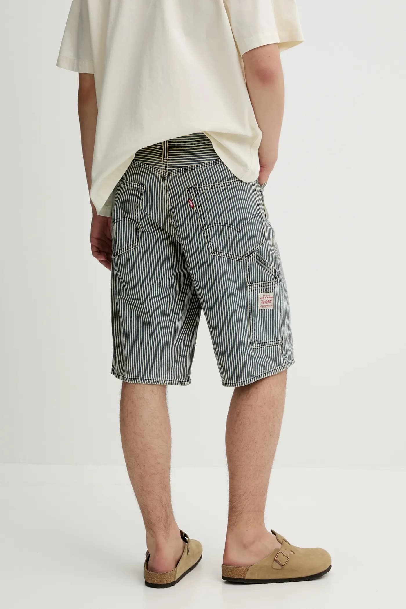 Джинсовые шорты 568 LOOSE CRPNTR SHORTS - фото 3