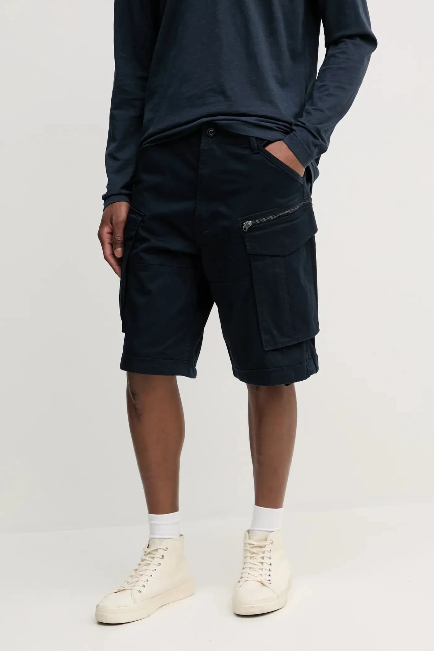 Свободные шорты Rovic на молнии 1\2