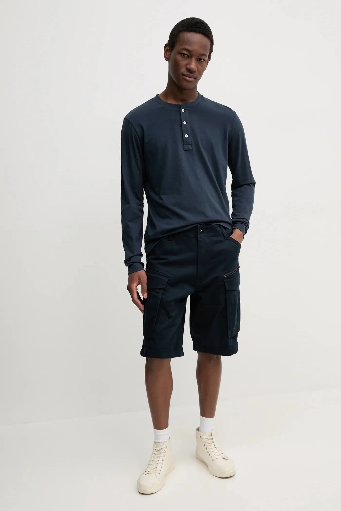 Свободные шорты Rovic на молнии 1\2 - фото 2