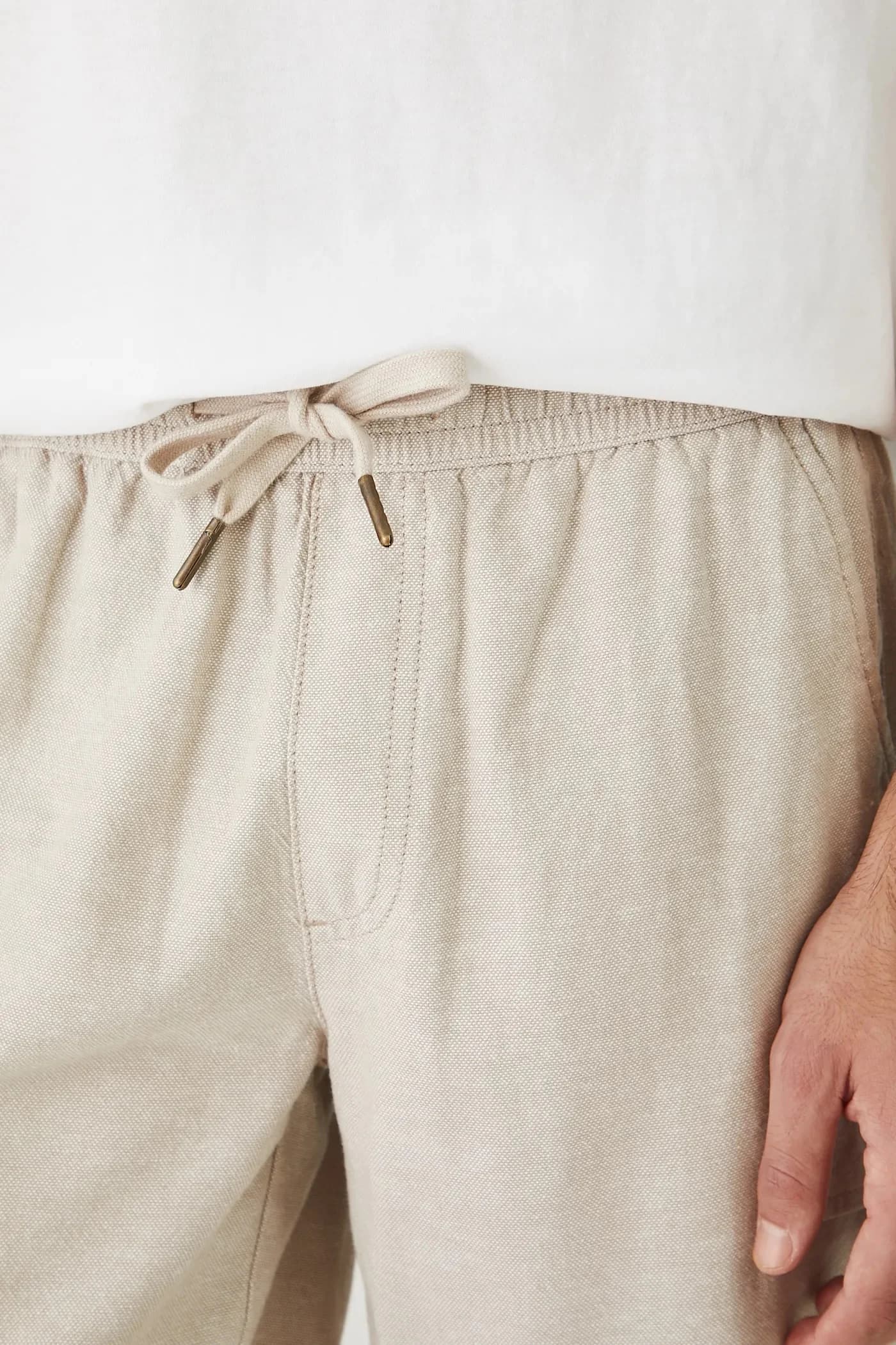 Льняные шорты - фото 4