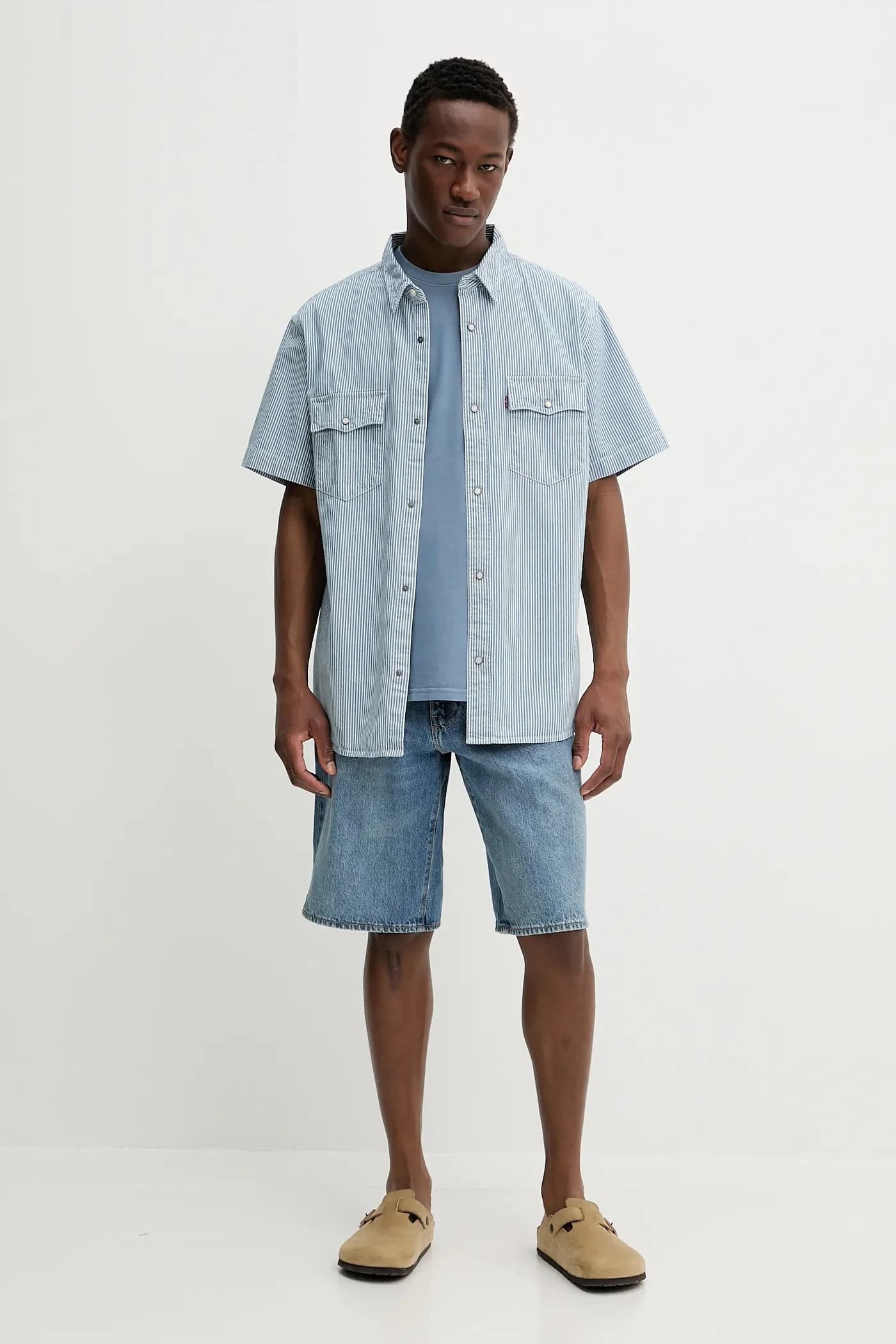 Джинсовые шорты 478 BAGGY SHORTS - фото 2