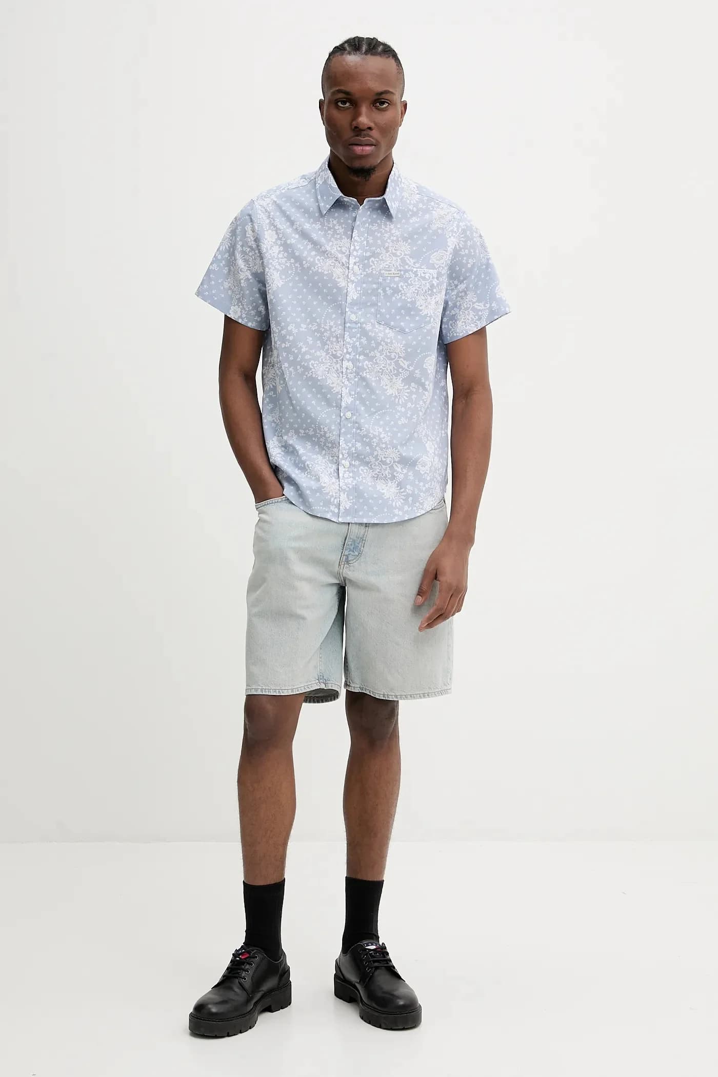 Джинсовые шорты - фото 2