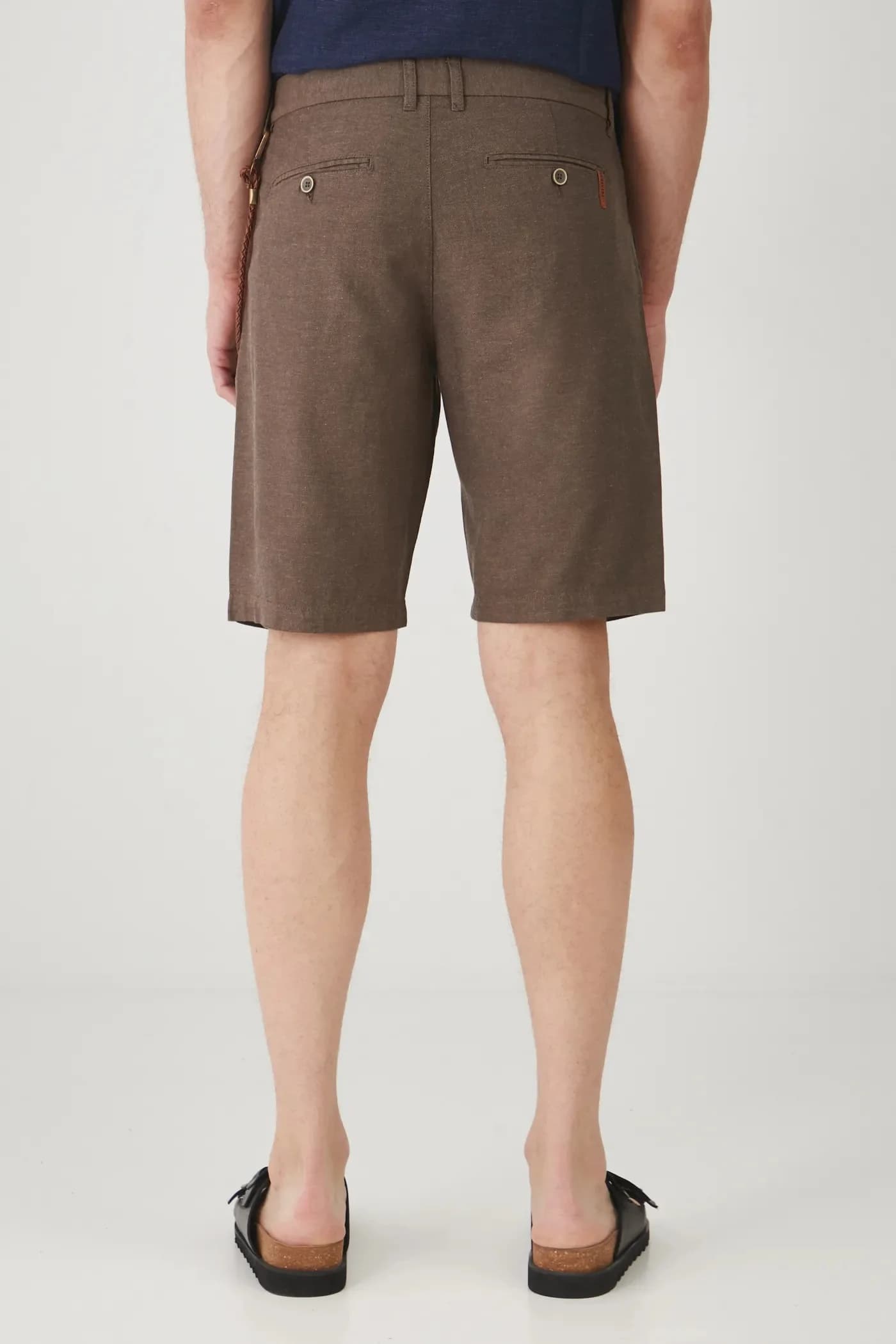 Льняные шорты - фото 3