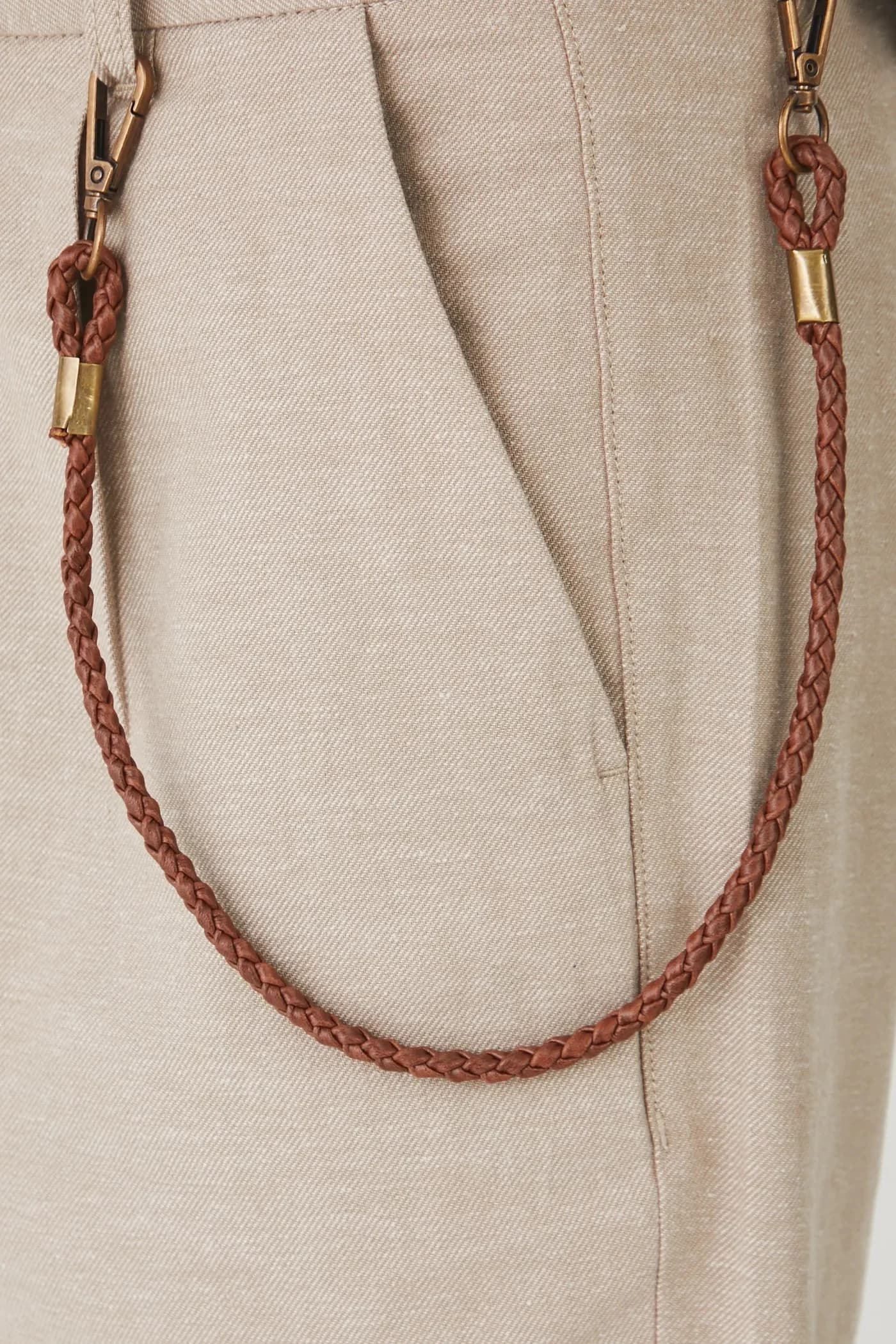 Льняные шорты - фото 4