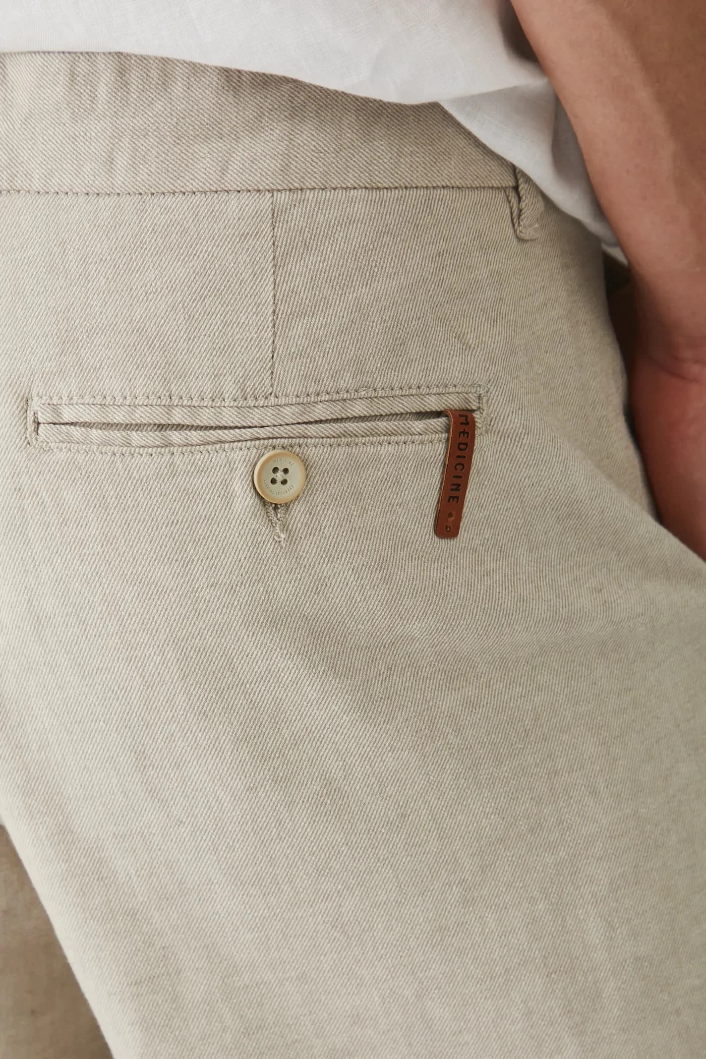 Льняные шорты - фото 4