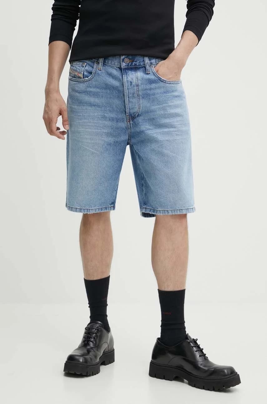 джинсовые шорты CALZONCINI