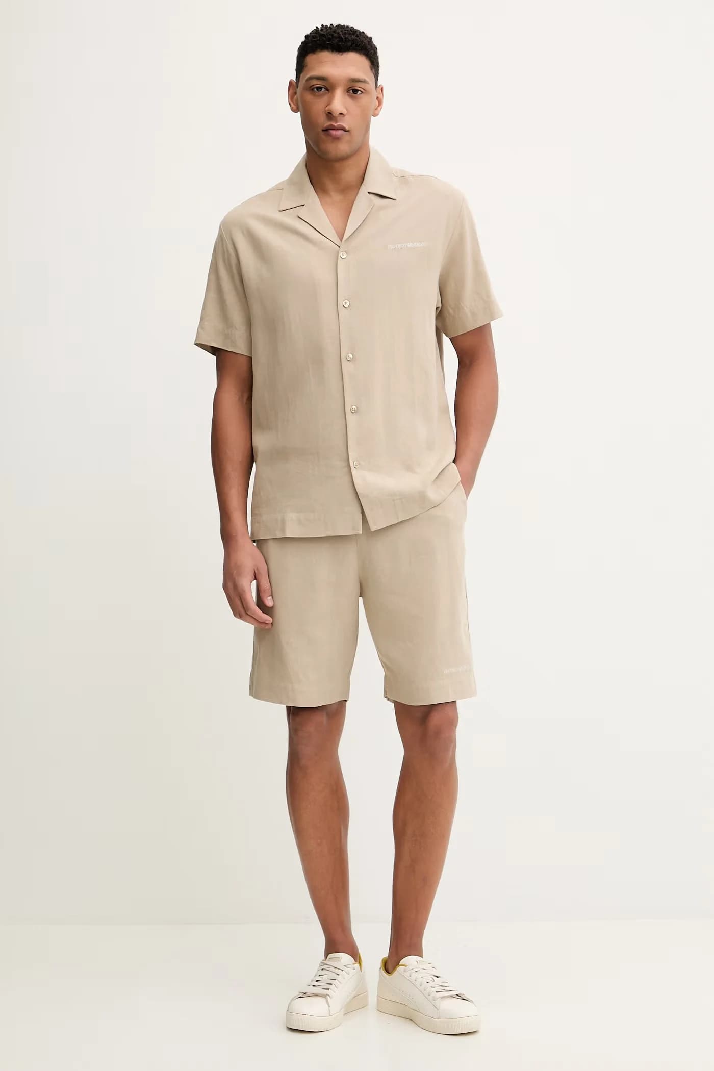 Шорты с льном - фото 2