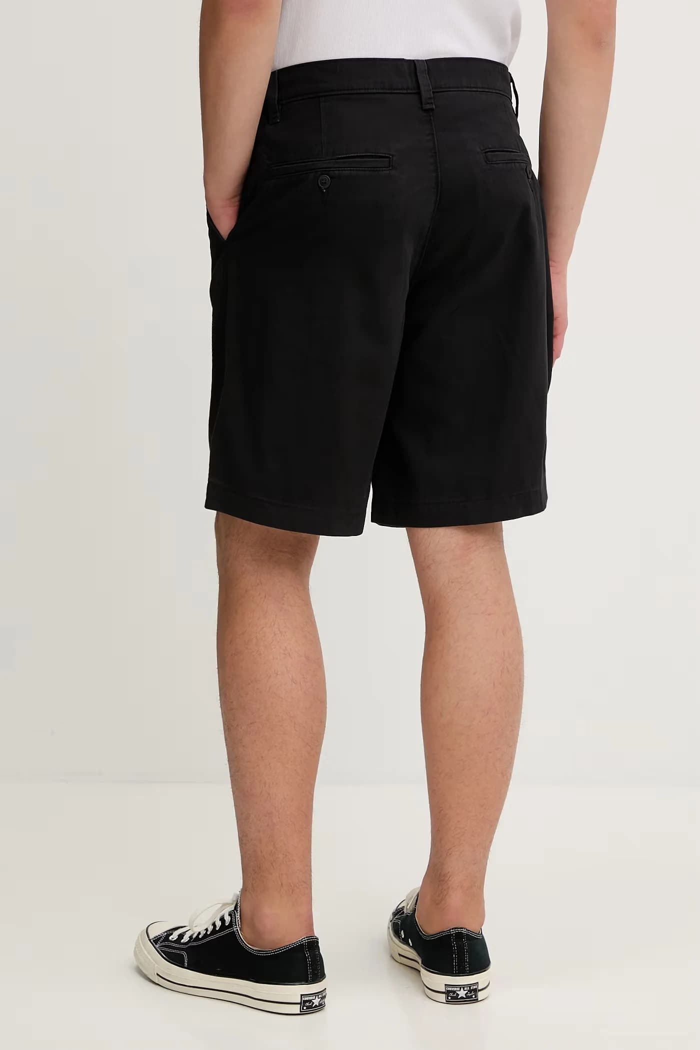 Хлопковые шорты BAGGY ПЛИССИРОВАННЫЕ - фото 3