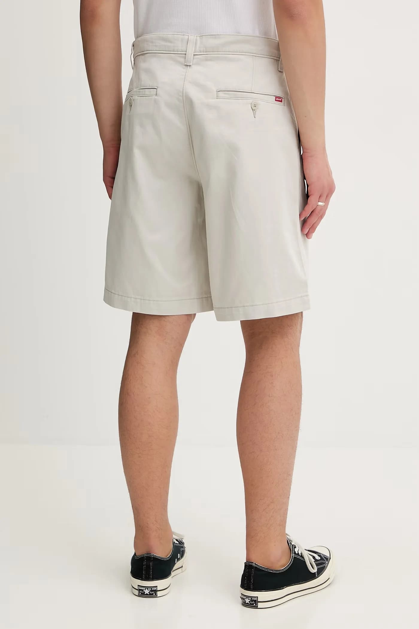 Хлопковые шорты BAGGY ПЛИССИРОВАННЫЕ - фото 3