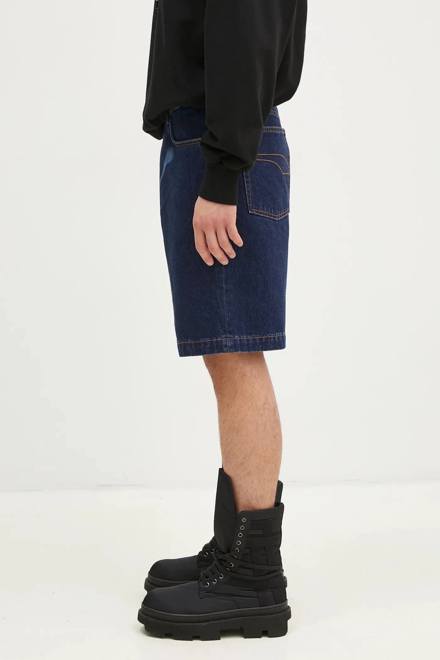 Джинсовые шорты из хлопка Puma X A$AP ROCKY - фото 2