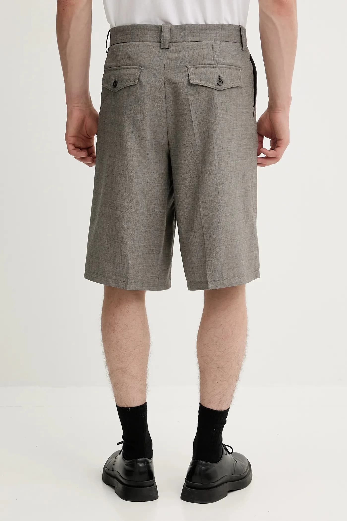 Шорты из смесовой шерсти - фото 3