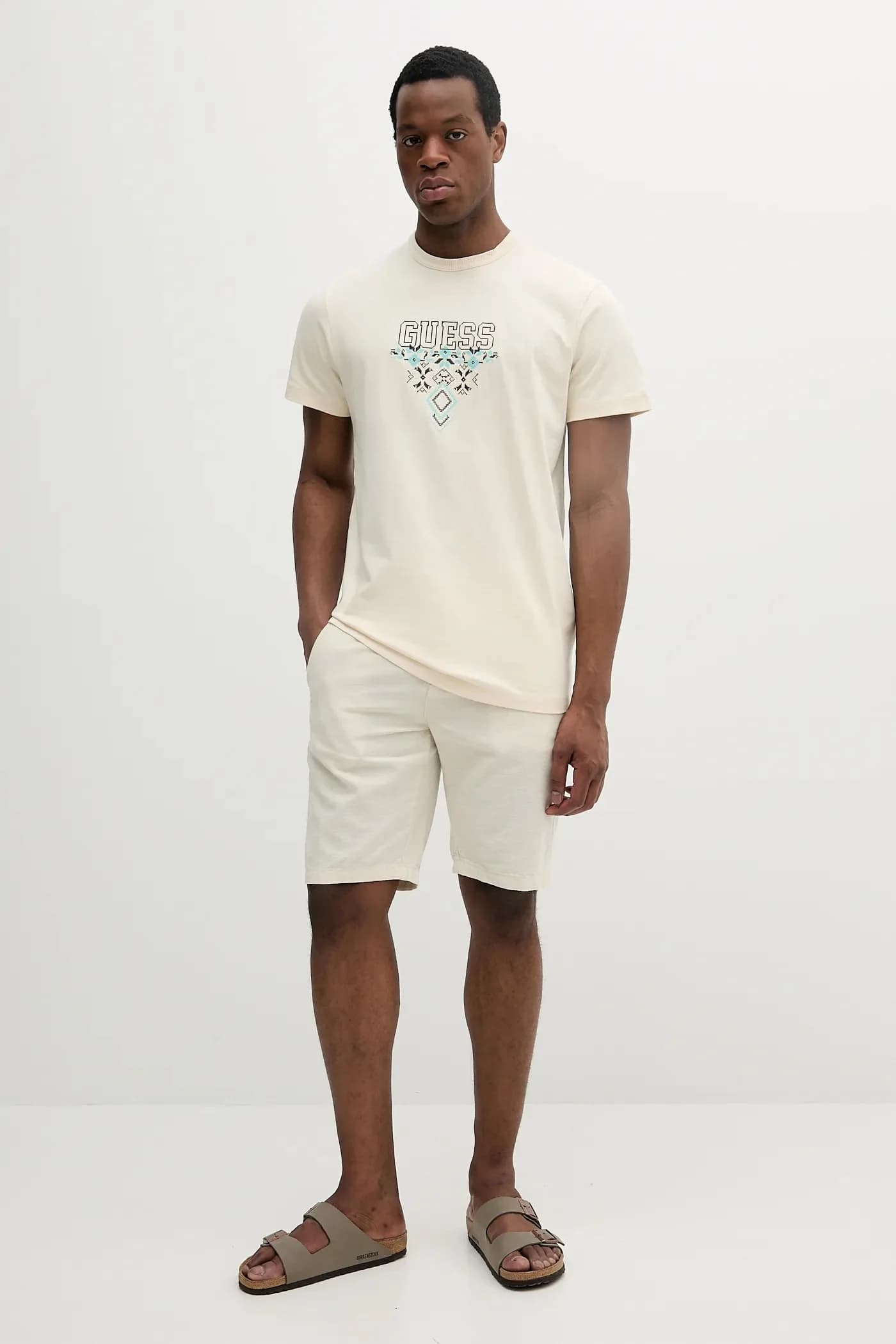 Льняные шорты - фото 2