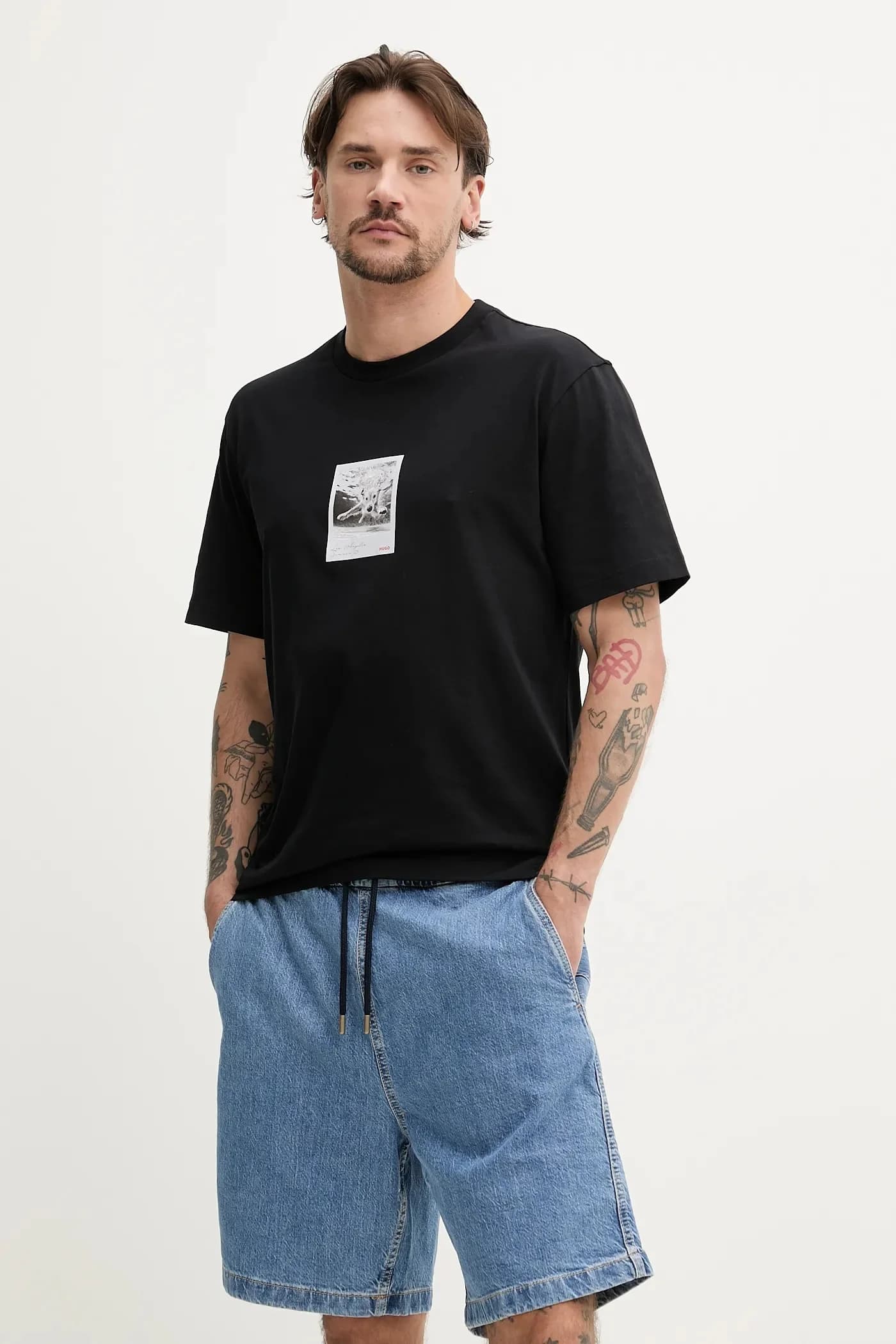 Джинсовые шорты - фото 4