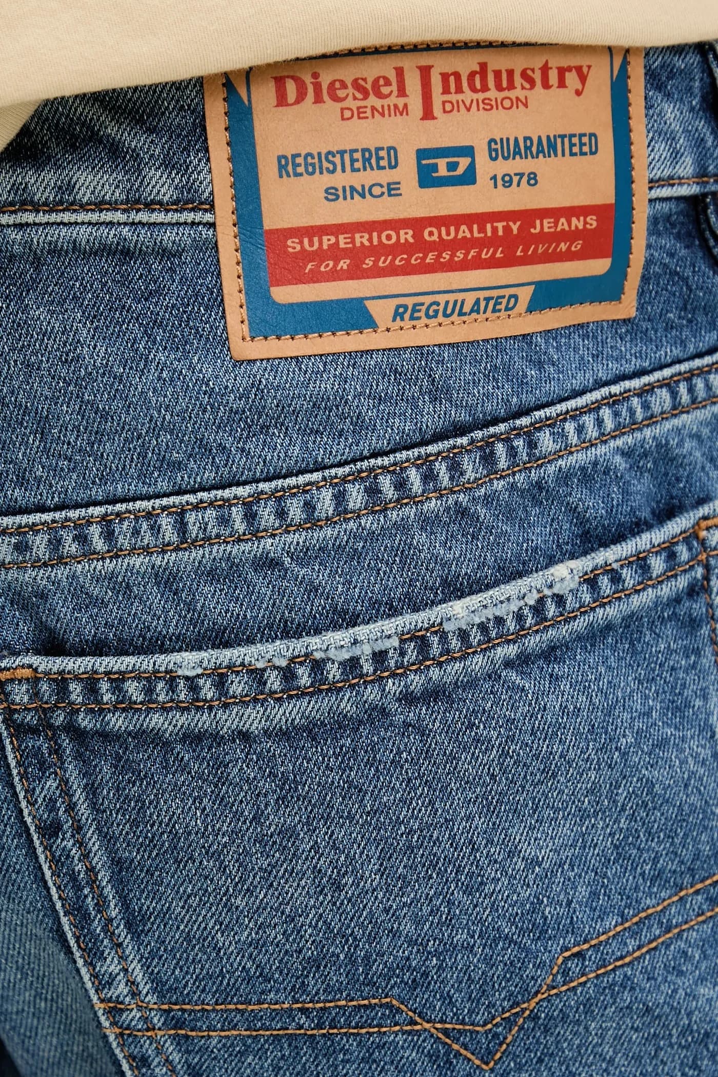 джинсовые шорты D-FIN SHORTS - фото 4