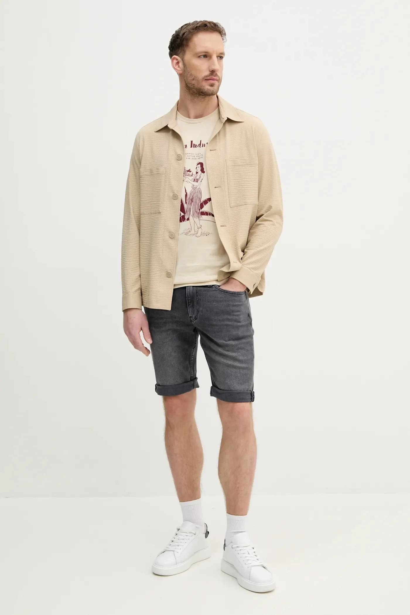 Джинсовые шорты - фото 2