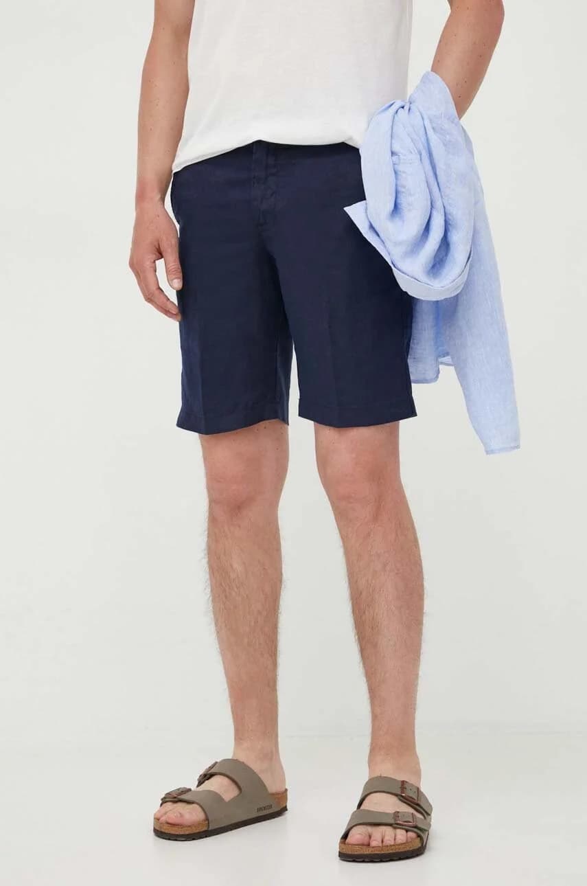 Льняные шорты