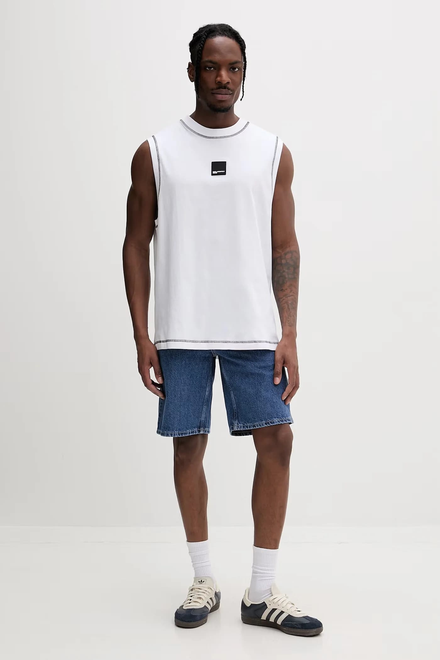 Мужские джинсовые шорты - фото 2