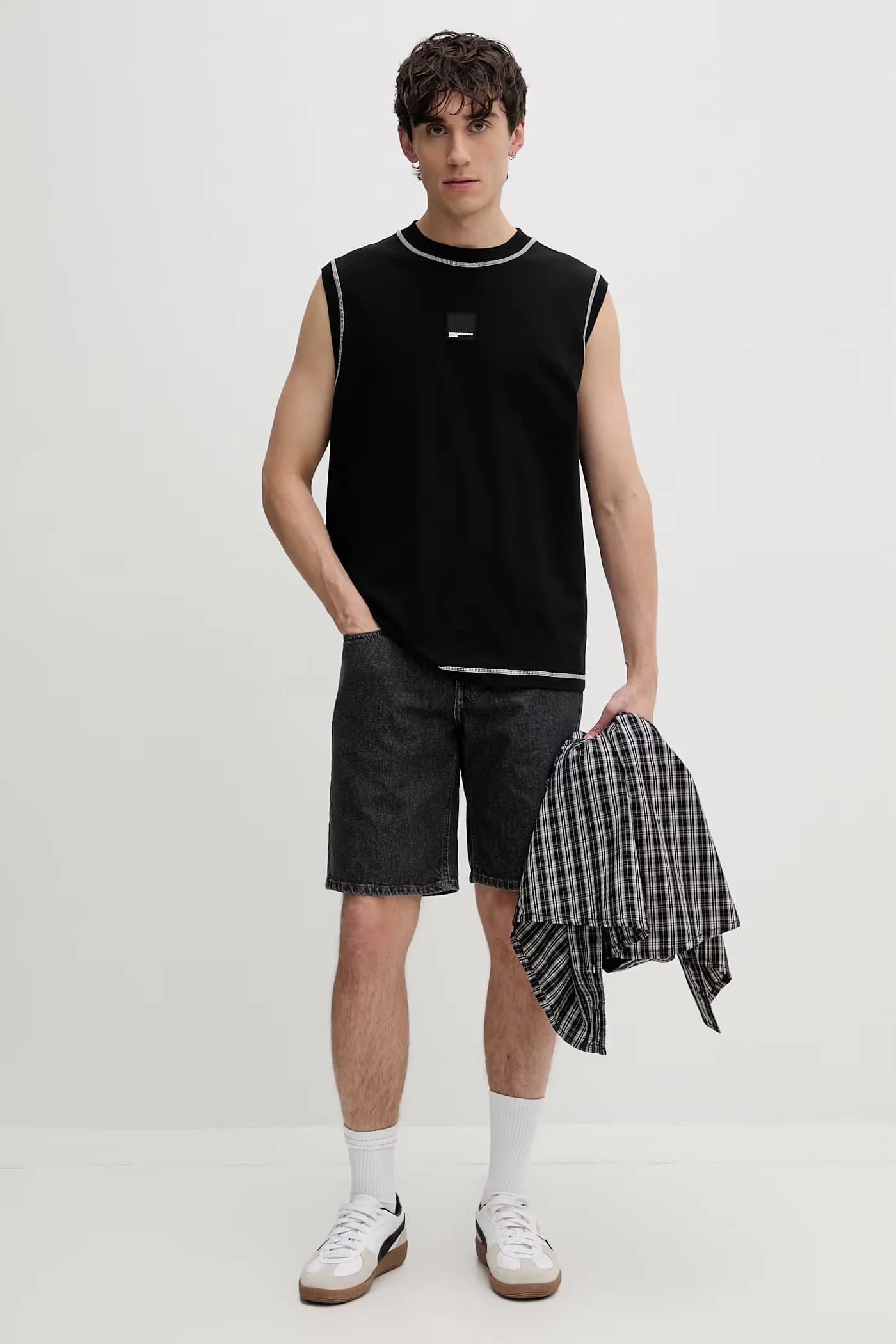 Мужские джинсовые шорты - фото 2