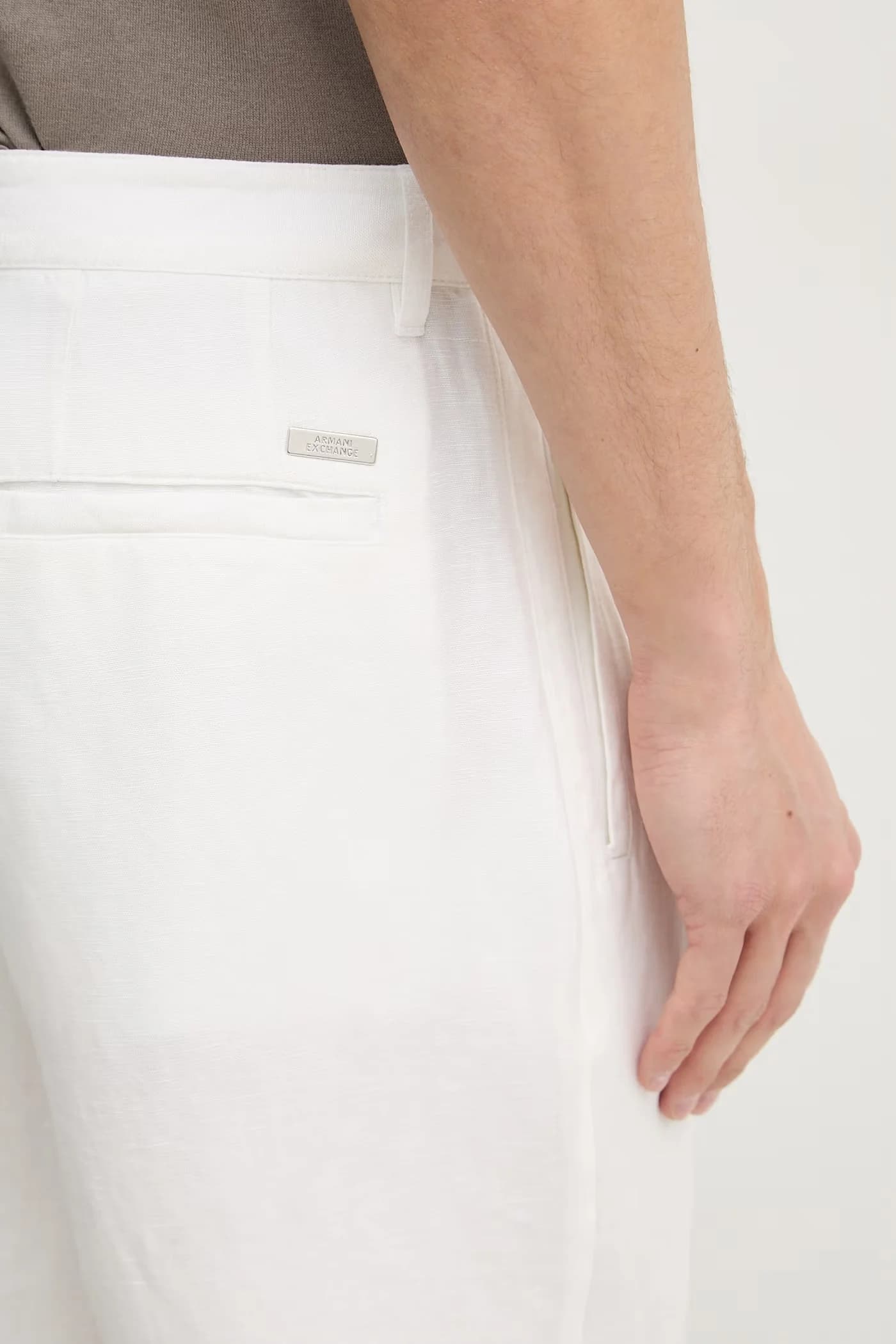 Мужские льняные шорты - фото 4