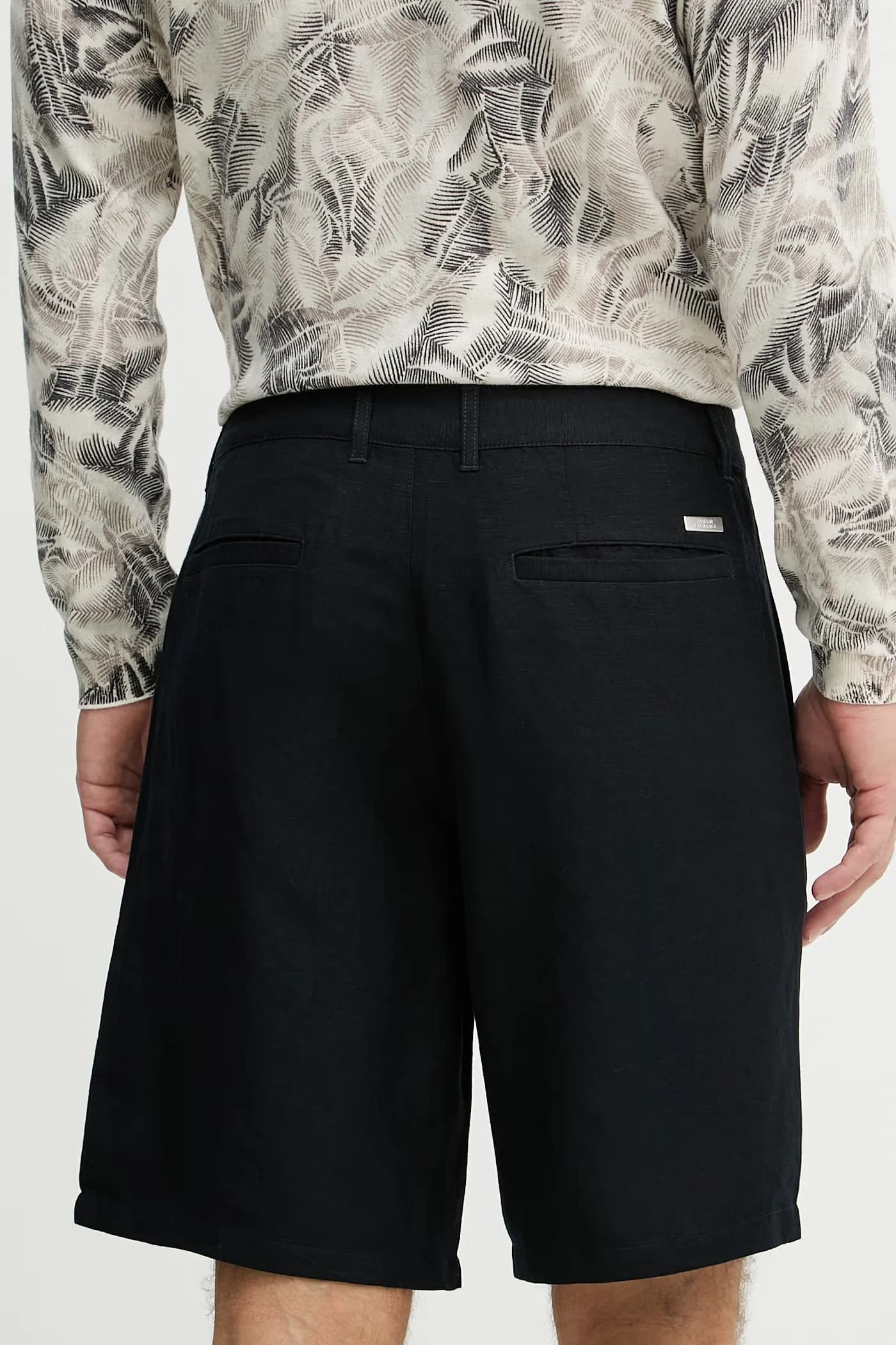 Мужские льняные шорты - фото 3