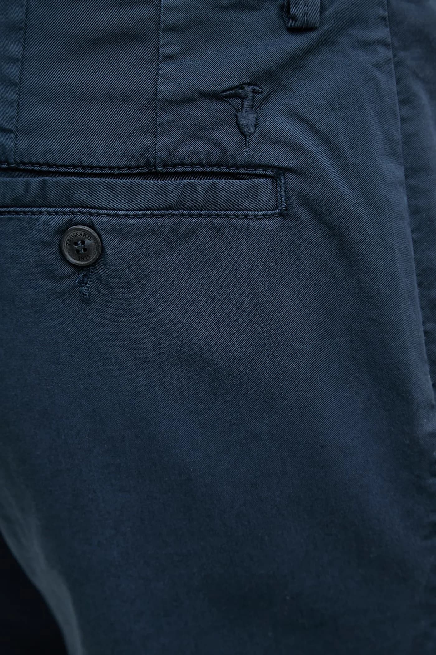 Мужские шорты из хлопка с эластаном - фото 4