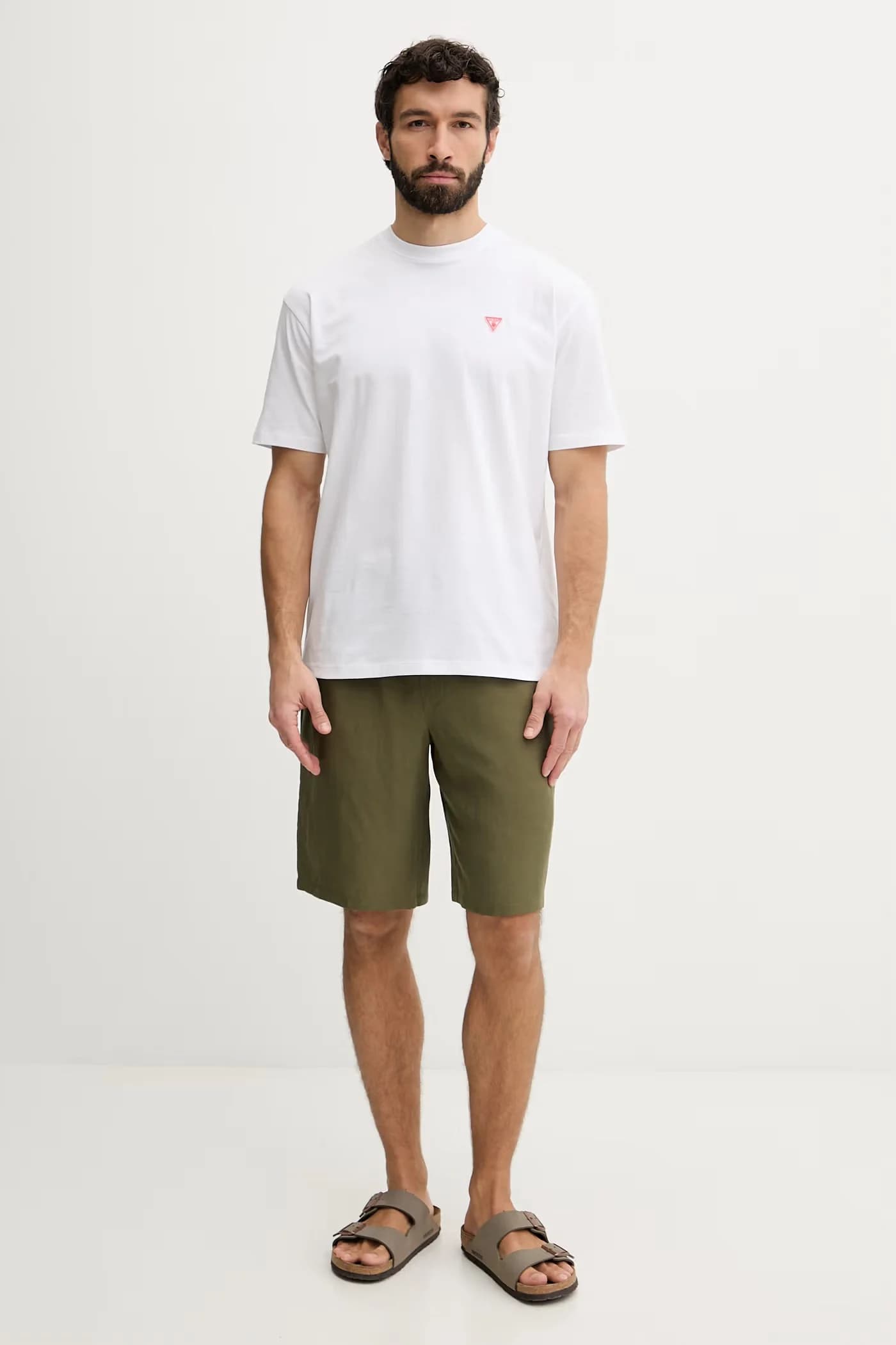 Мужские льняные шорты - фото 2