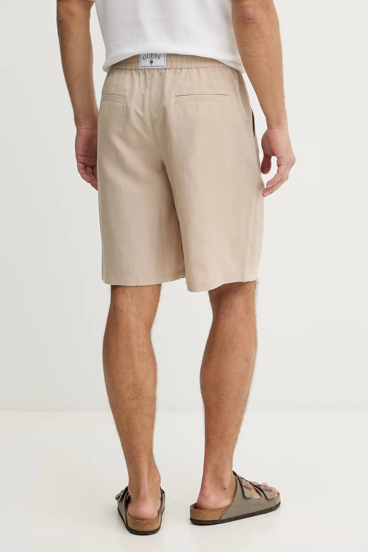 Мужские льняные шорты - фото 3