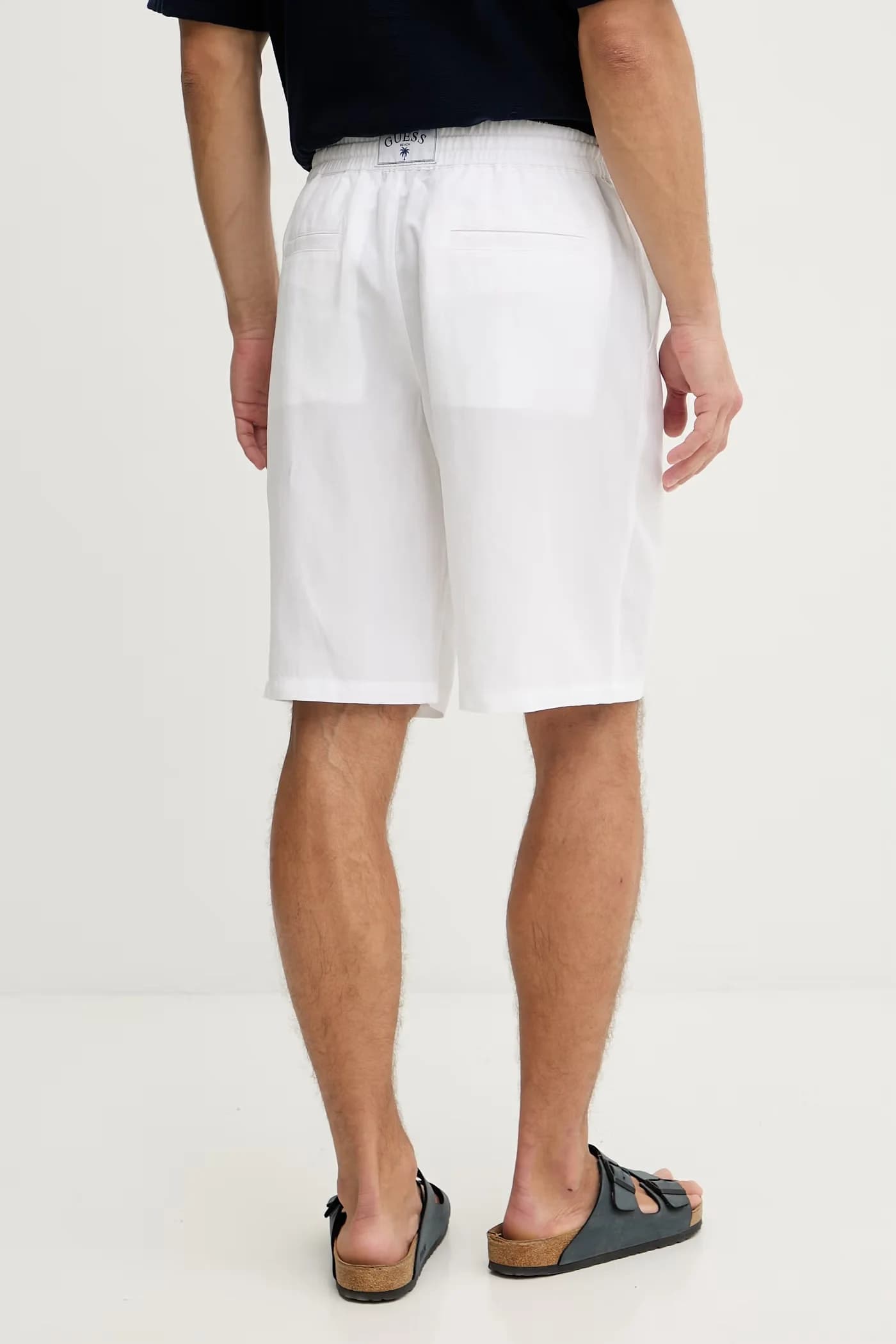 Мужские льняные шорты - фото 3