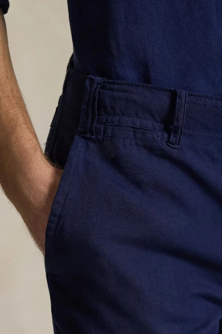 Шорты с льном - фото 4