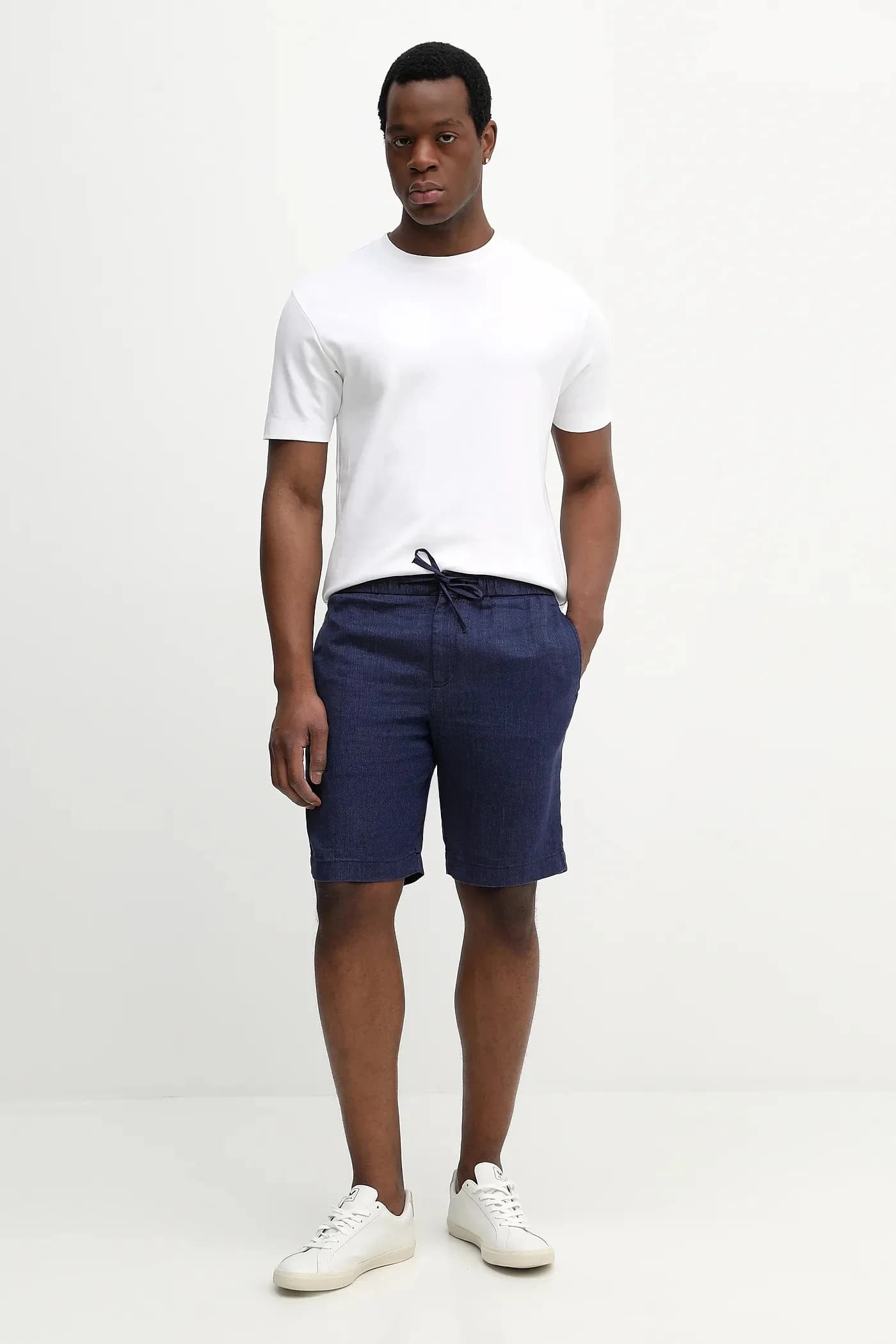 Шорты с льном - фото 2