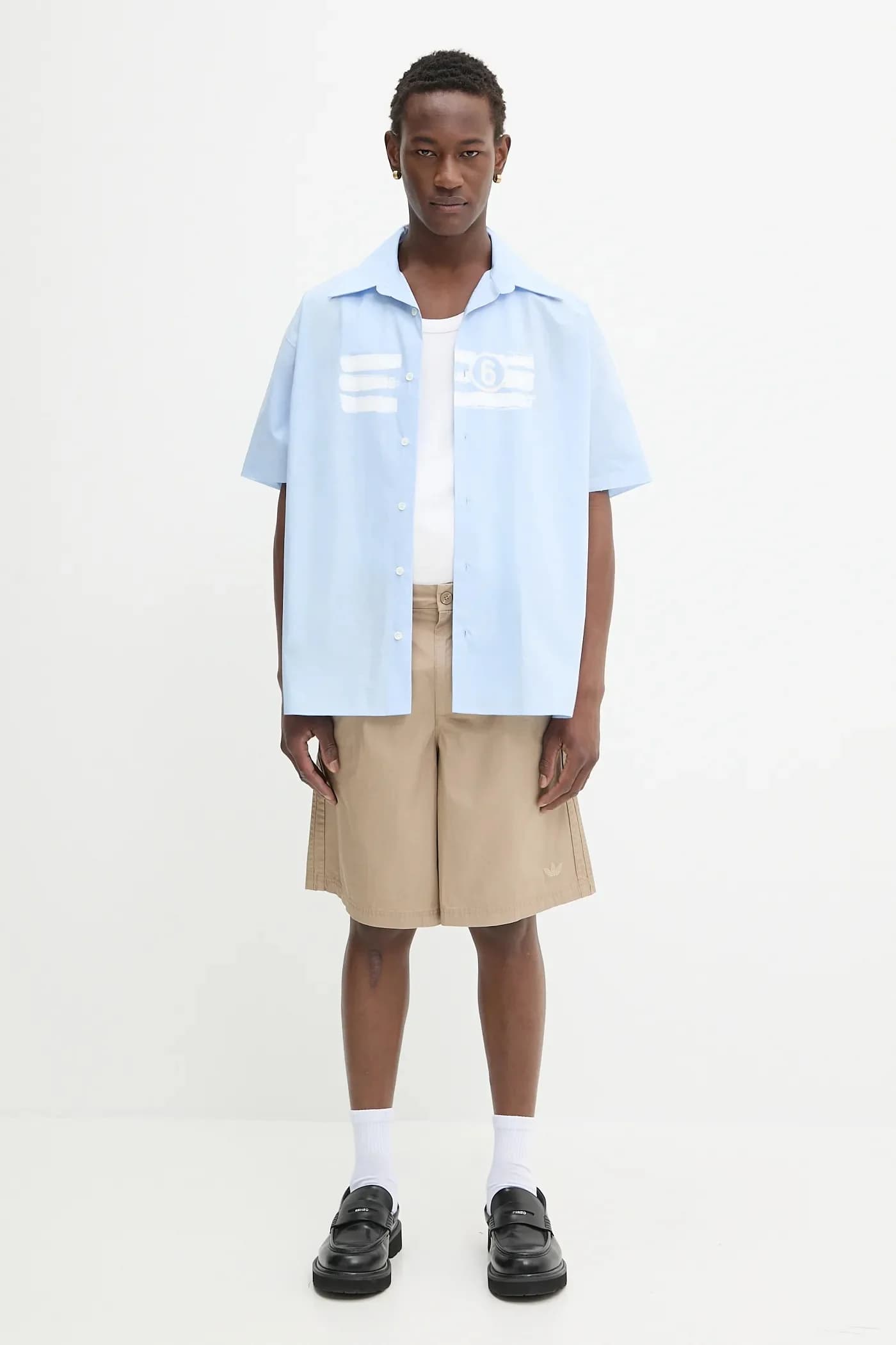 Бермуды Короткие хлопковые шорты - фото 5