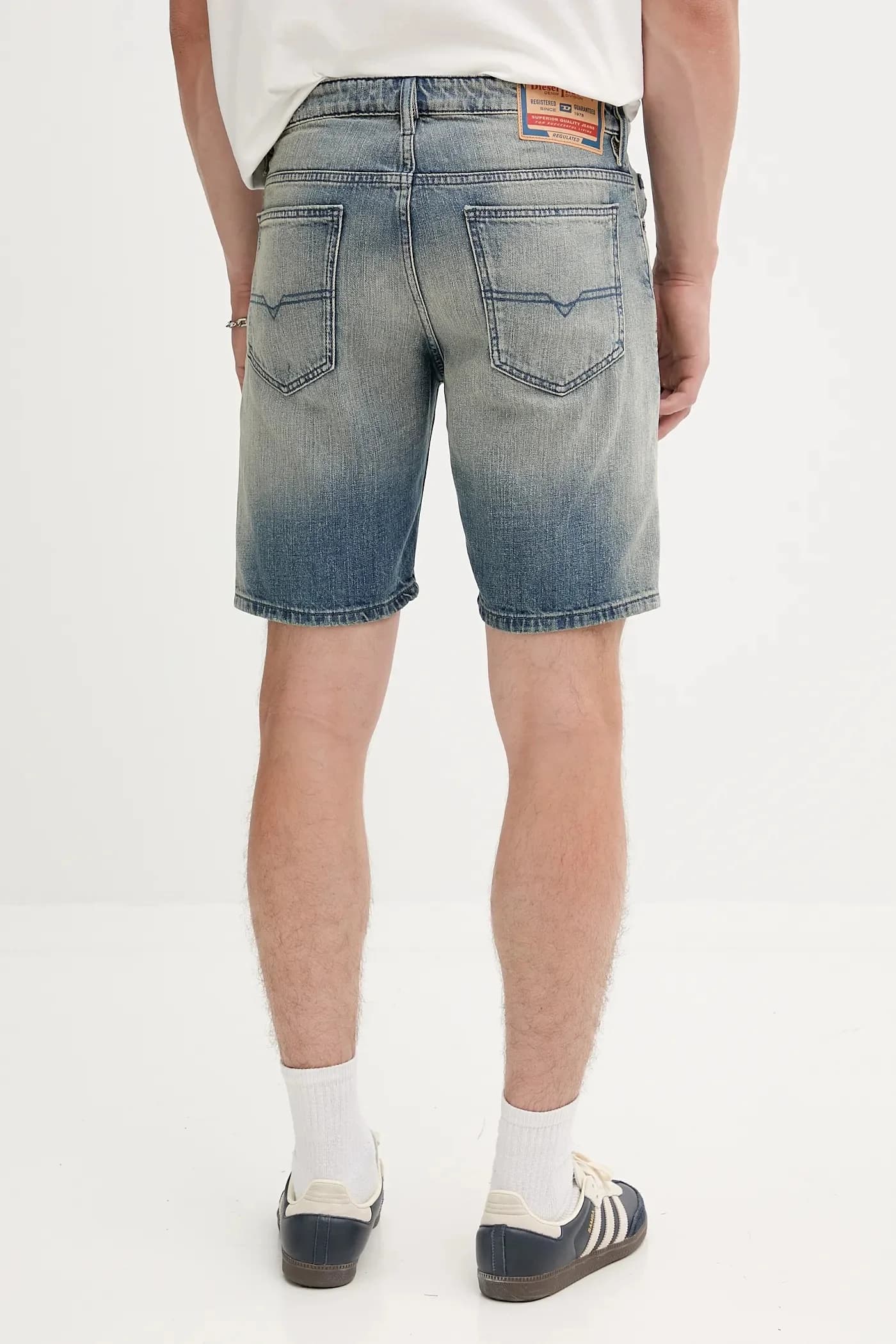 джинсовые шорты D-FIN SHORTS - фото 3